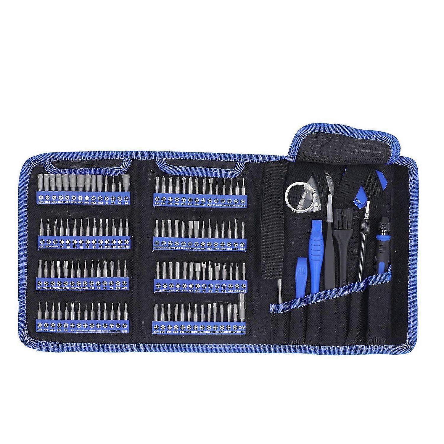 126 in 1 Magnetic Screwdriver Set Electronics Precise Repair Tool Kit for Computer Mobile Phone Watch