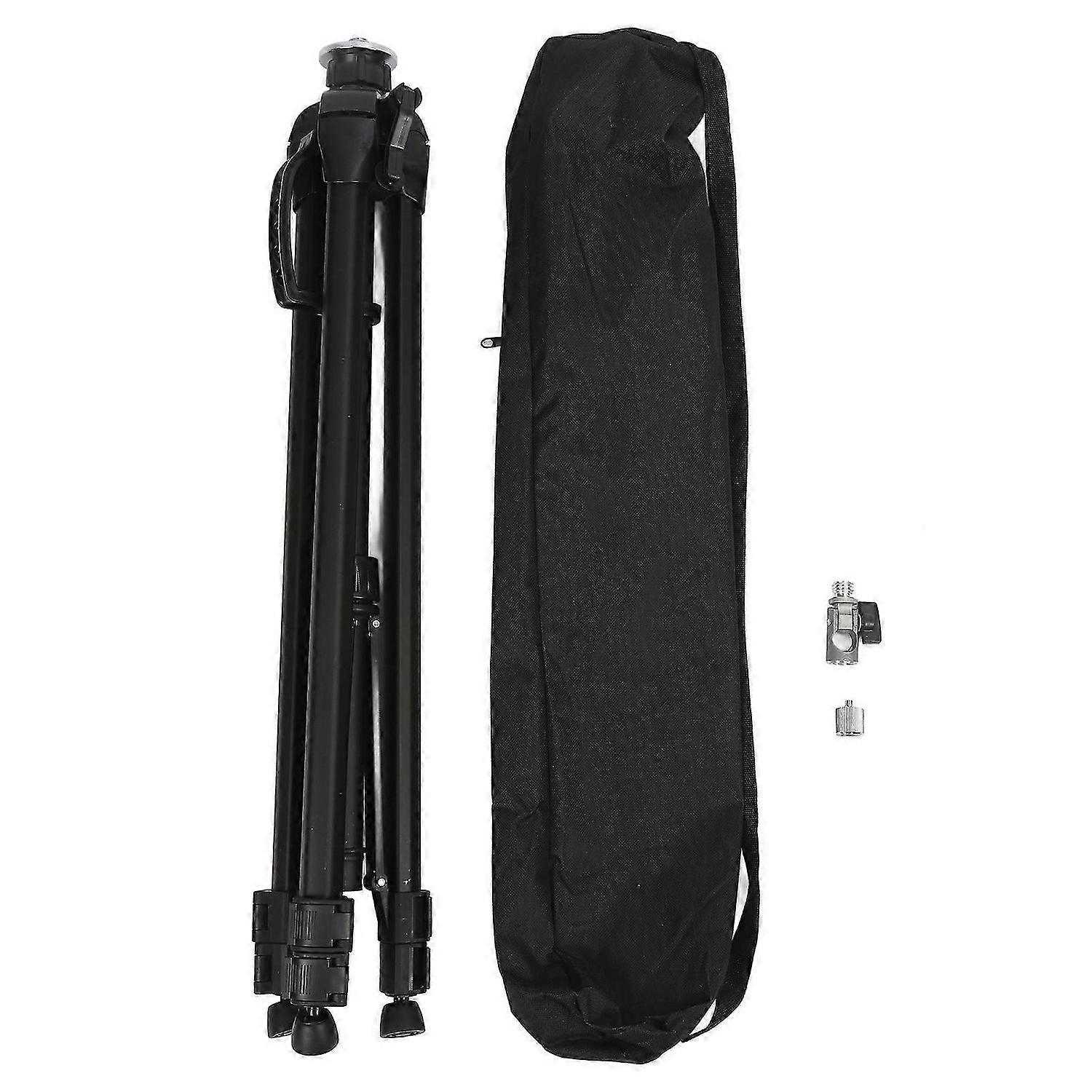 Spirit Level Tripod Thicken Adjustable Aluminum Alloy Stand Lifting Support Rod with Carry Bag 1.6m