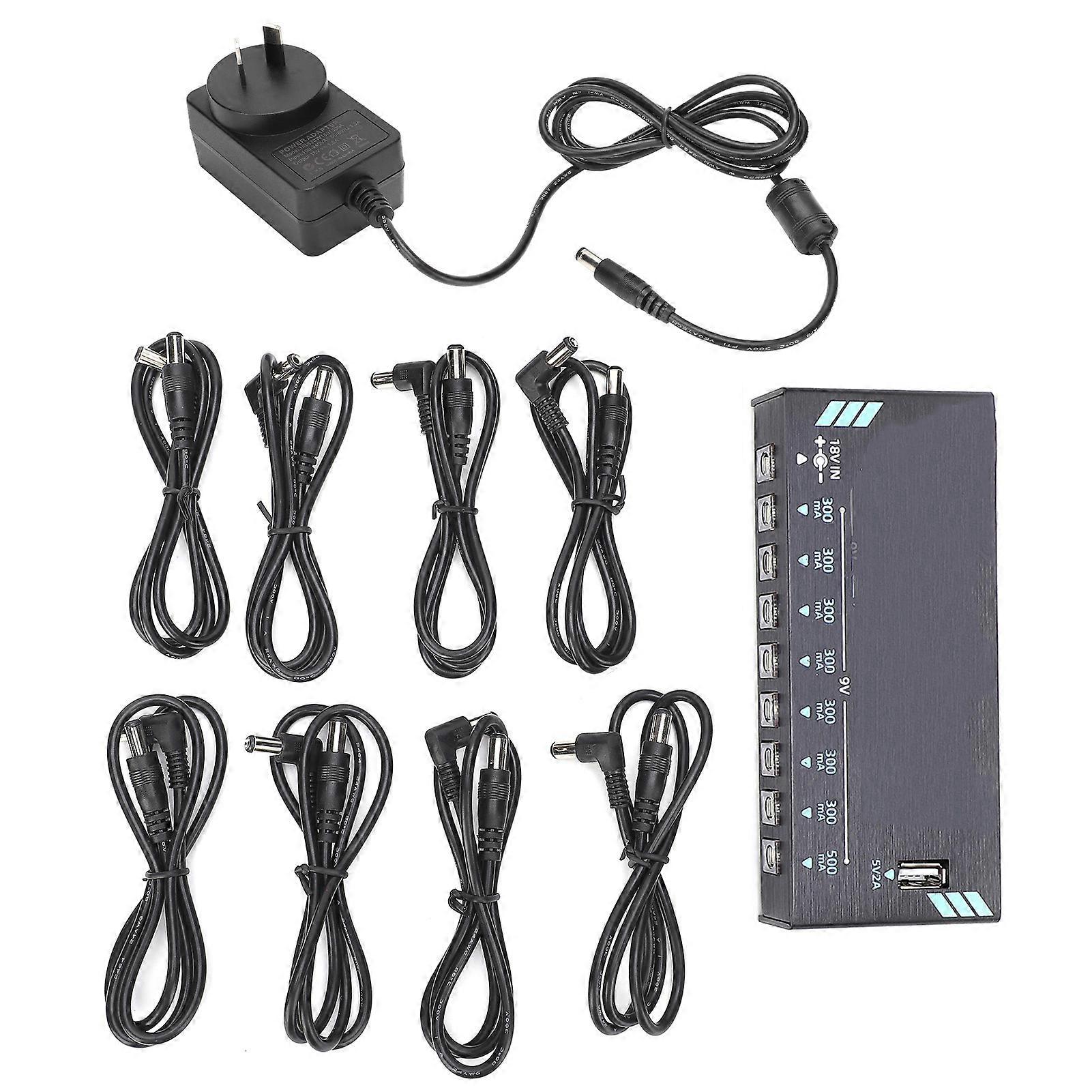 Gitarre Power Pedal Single Effector MultiChannel Independent Instrument Netzteil 18W
