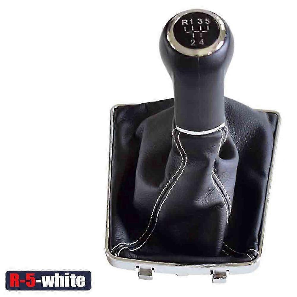 Car 5/6 Speed Shift Knob Lever With Boot For Opel Iii H 1.6 Vauxhall 2004-2010