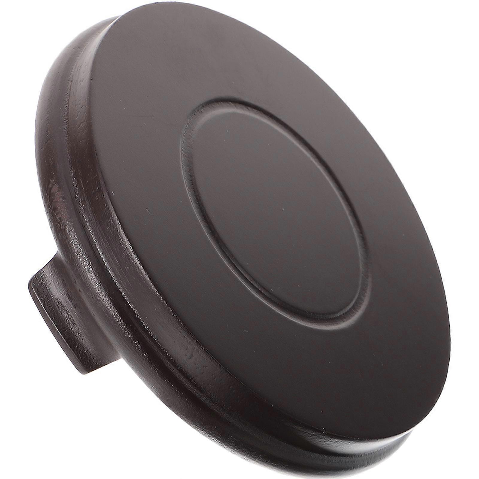 Round Display Base Circular Wooden Vase Stand Home Decor Dark Red 12X12X3.5CM Bearing Capacity 1Pack