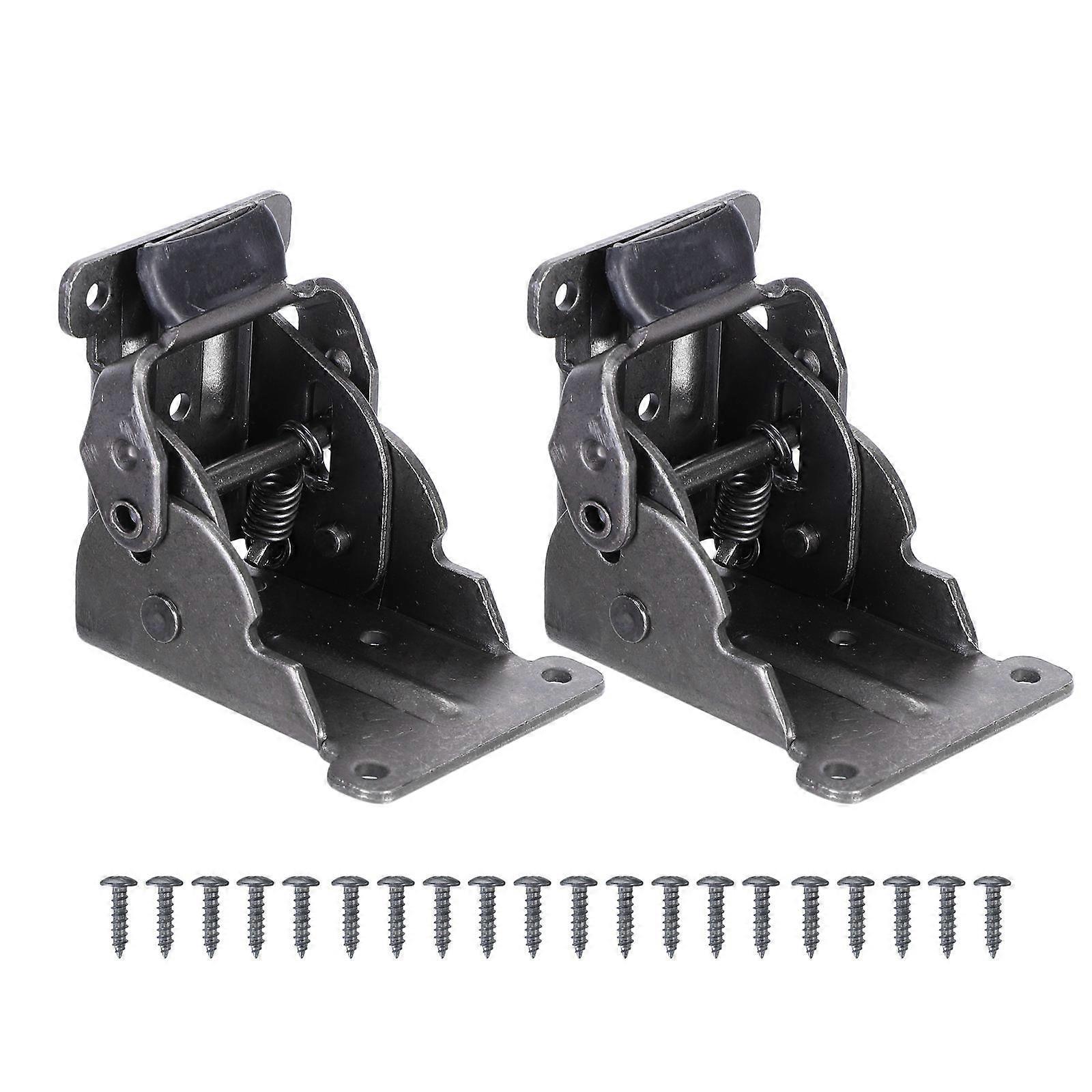 Self-Locking Folding Table Leg Hinges for Home Use 2Pcs with Screws