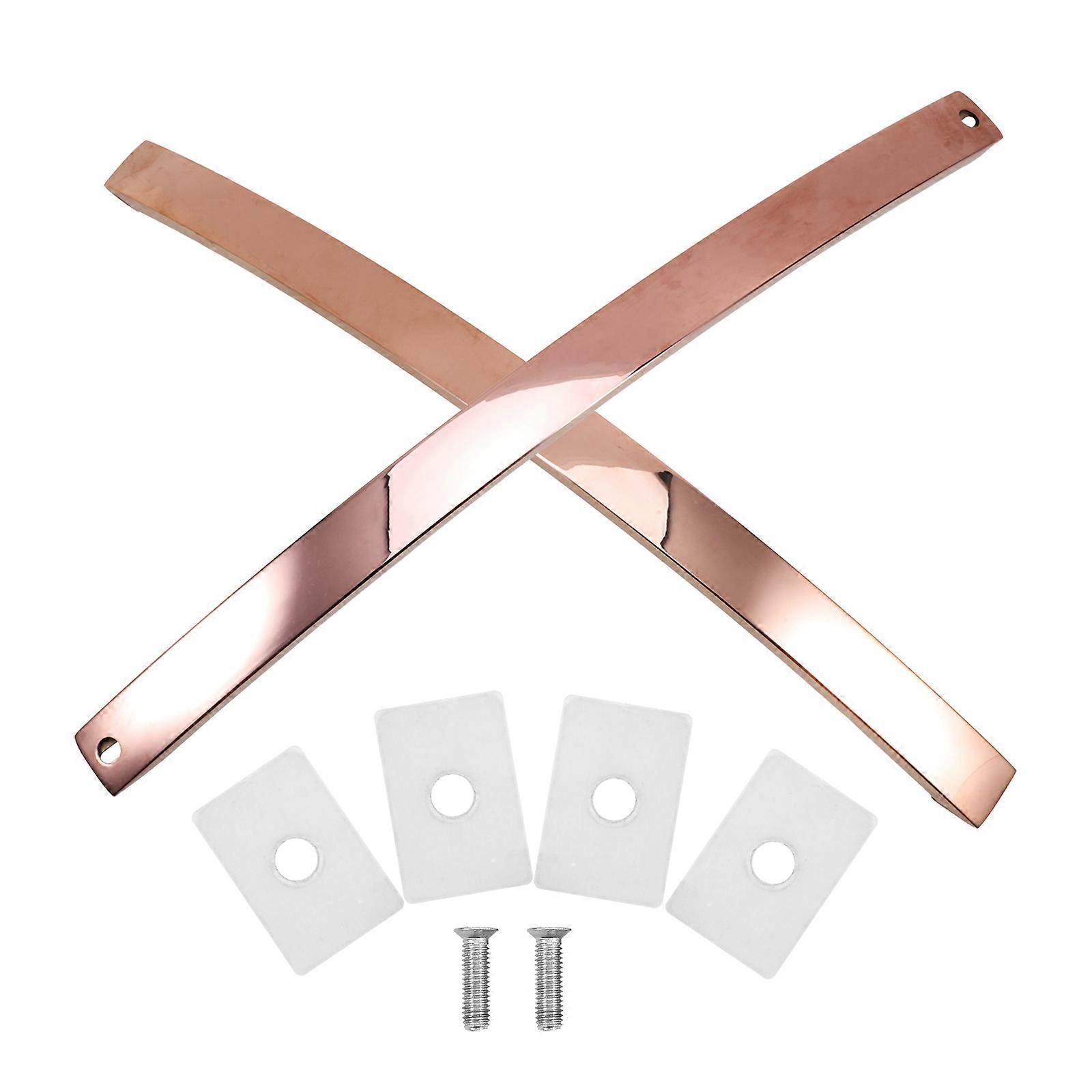 Frameless Shower Door Handle Comfortable Grip Modern Style 1Set