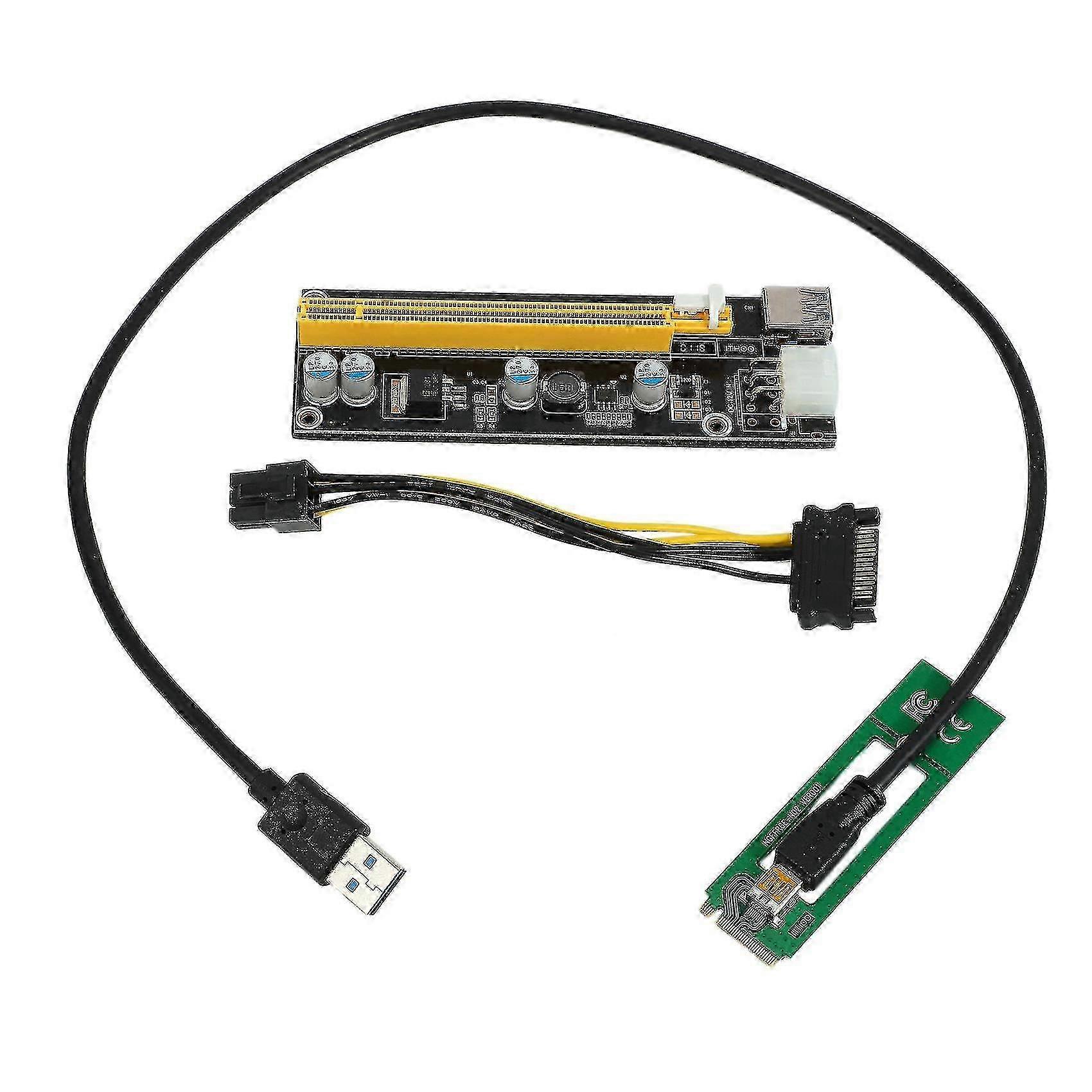 M.2 M Key to USB 3.0 PCI-E Riser Card Extender for Litecoin