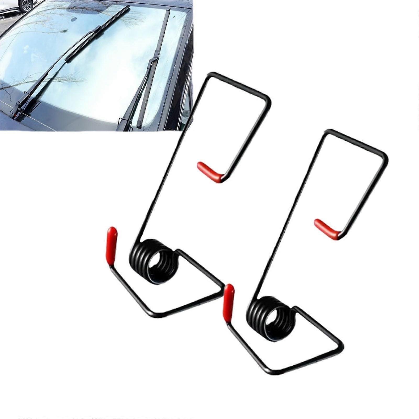 Windscreen Wiper Arm Compression Spring Booster Set for Enhanced Wiper Performance, Easy Installation, 2 Pieces