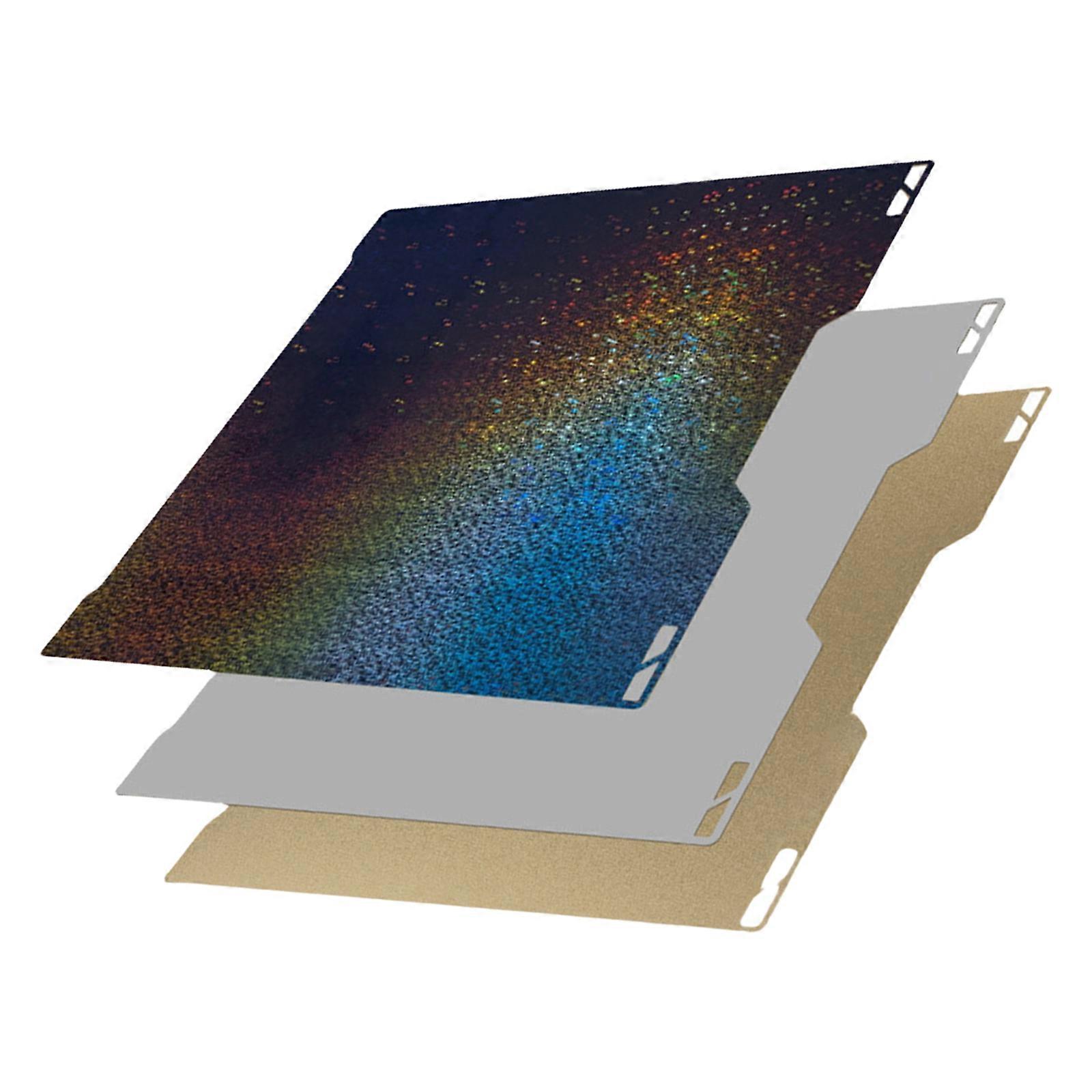 355x325mm PEI Sheet for H2D Build Plate Double Sided Textured Print Bed Flexible Spring Steel Platform Board 3D Printer Multicolor