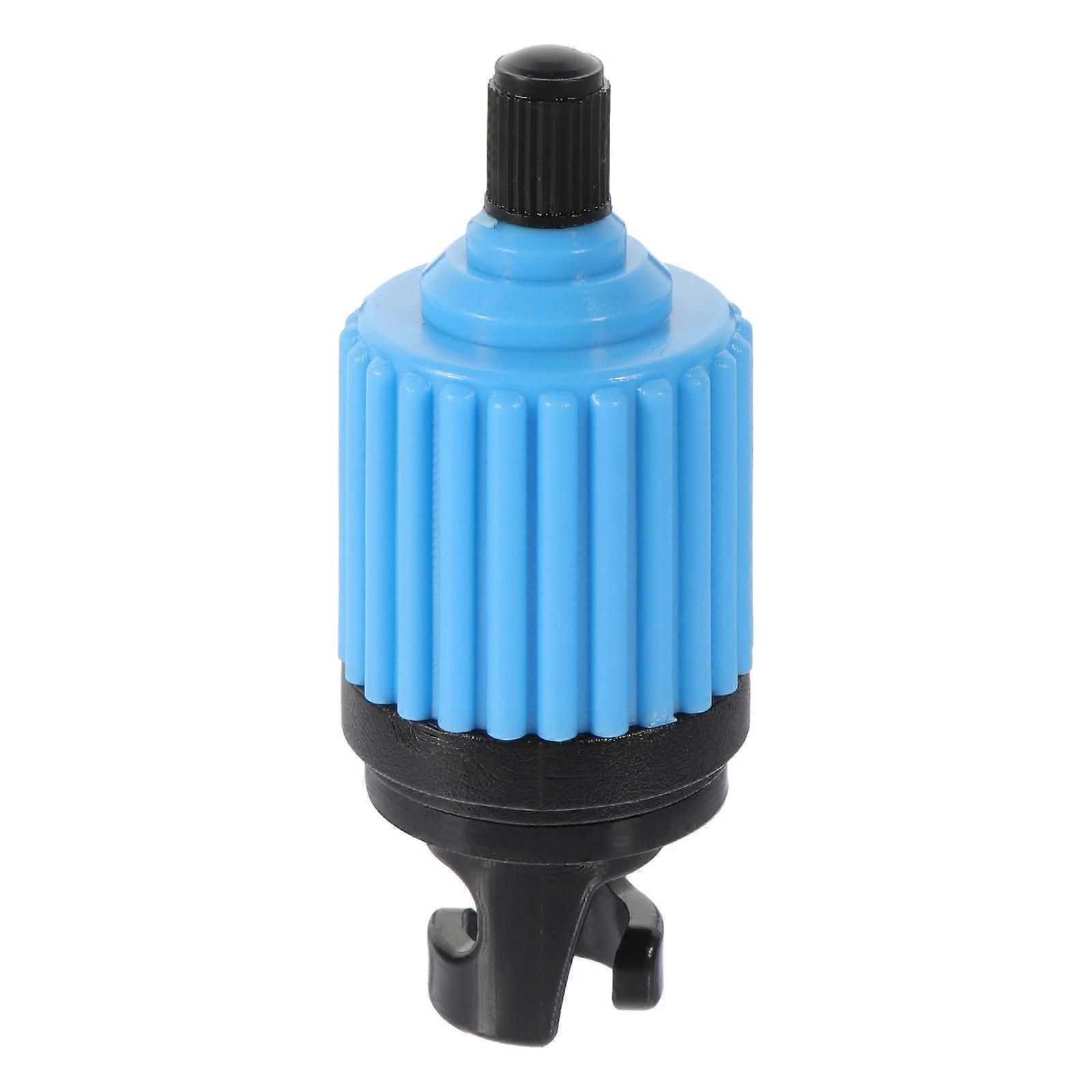 Professional Multi Function Kayak Inflation Adapter Blue Durable Air Valve Pump Connector for Inflatable Boats Paddleboards and Surfboards Easy