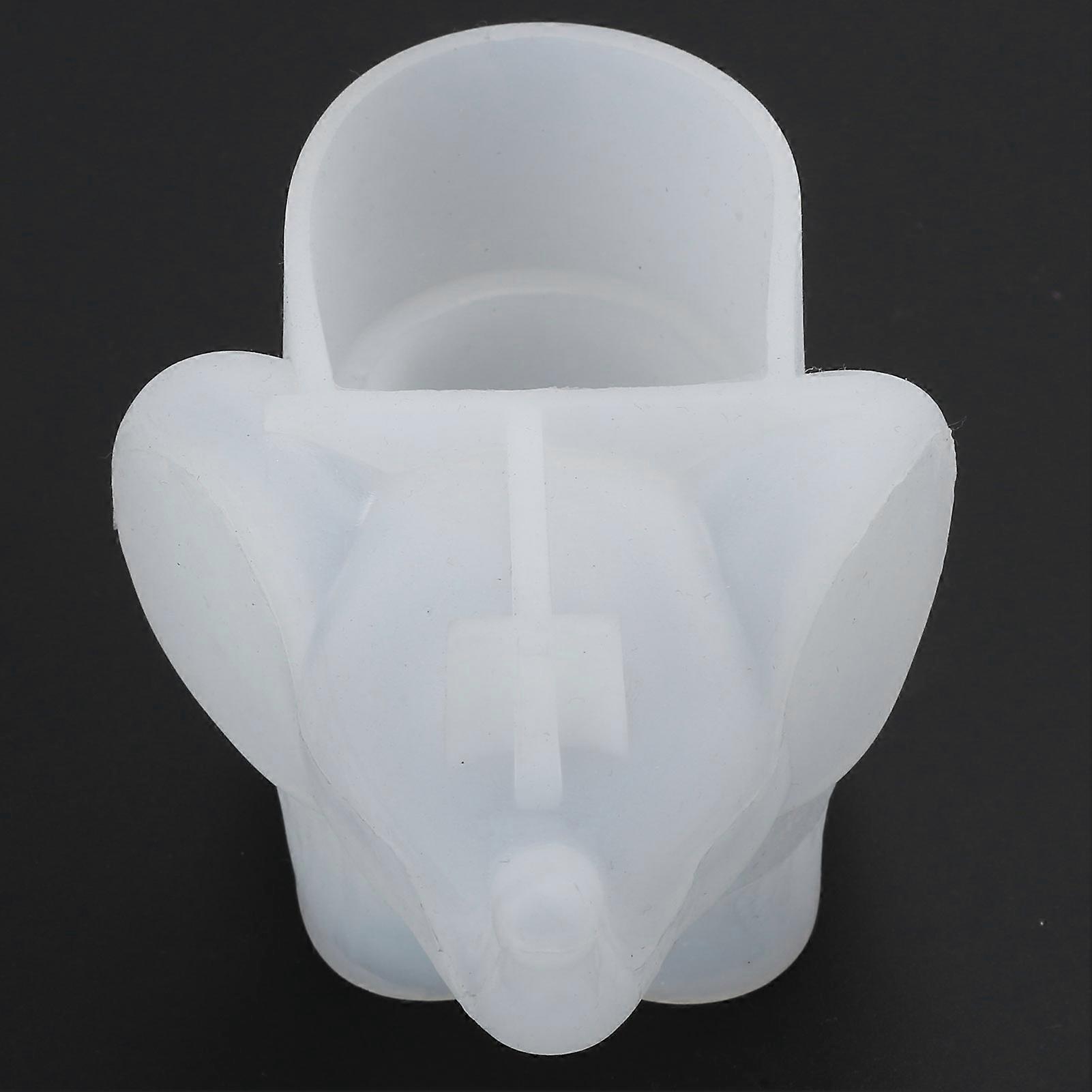 Epoxy Mold Elephant Shape Crystal Silicone Casting Mould DIY 3D Storage Decoration Ornament