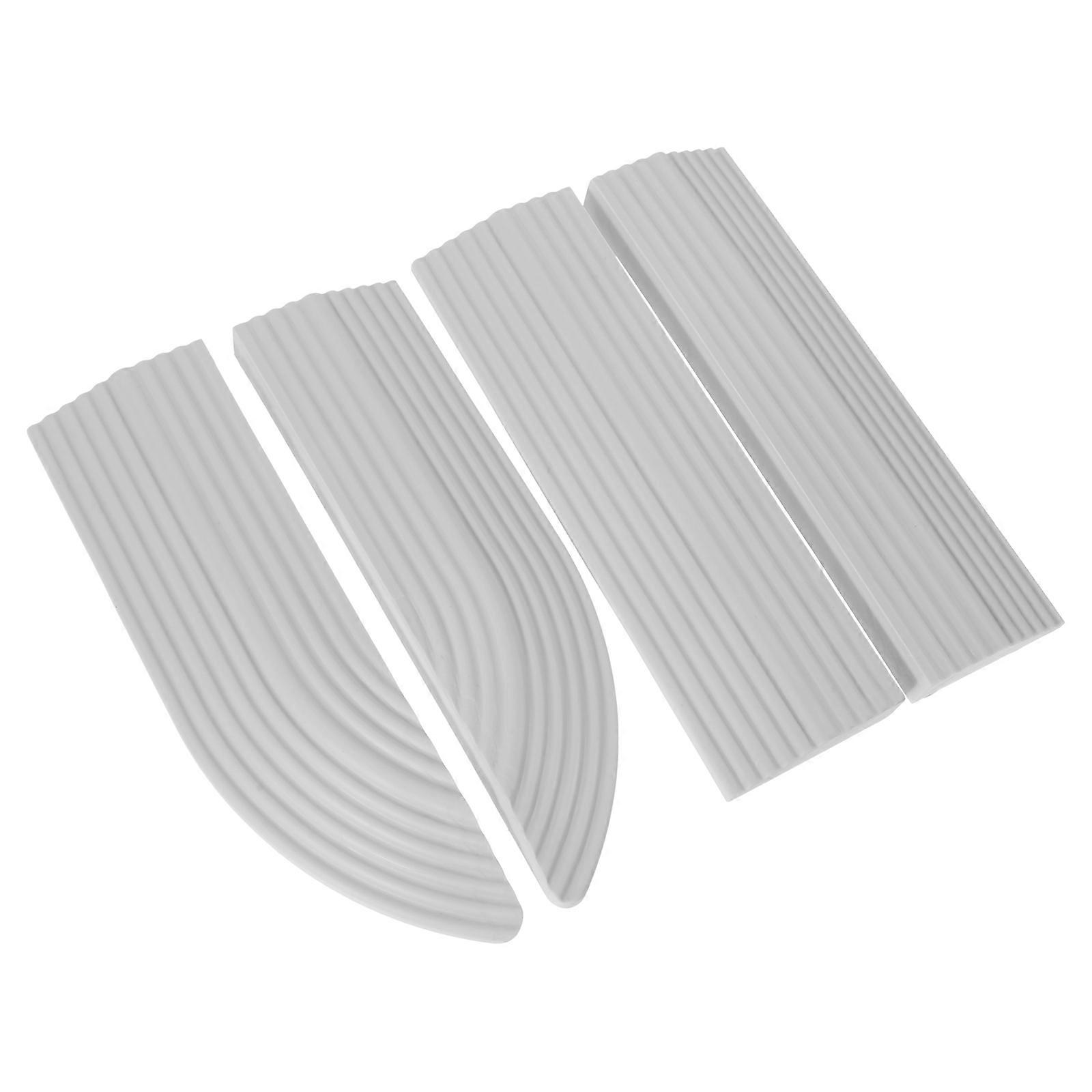 Sweeping Robot Ramp Rubber Pad for Home 1Set Durable Entry Ramp