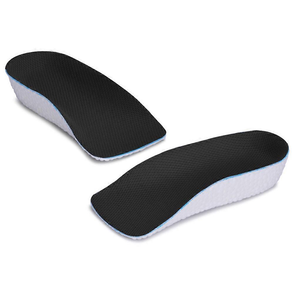 1 Pair 2.5cm Arch Support Inner Heightening Insole Invisible Shock-absorbing Breathable Insole