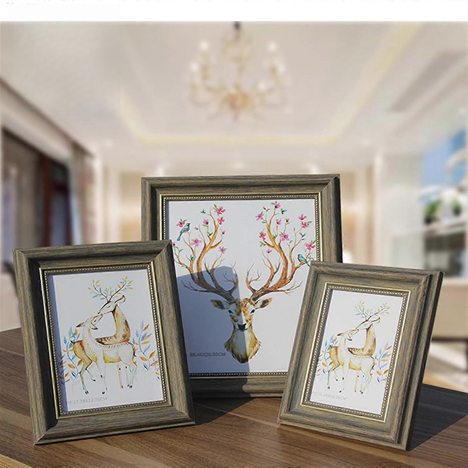 Classic picture frame for hanging on the wall, 12inch, A4 license frame, 5/6/7/8/10inch frames