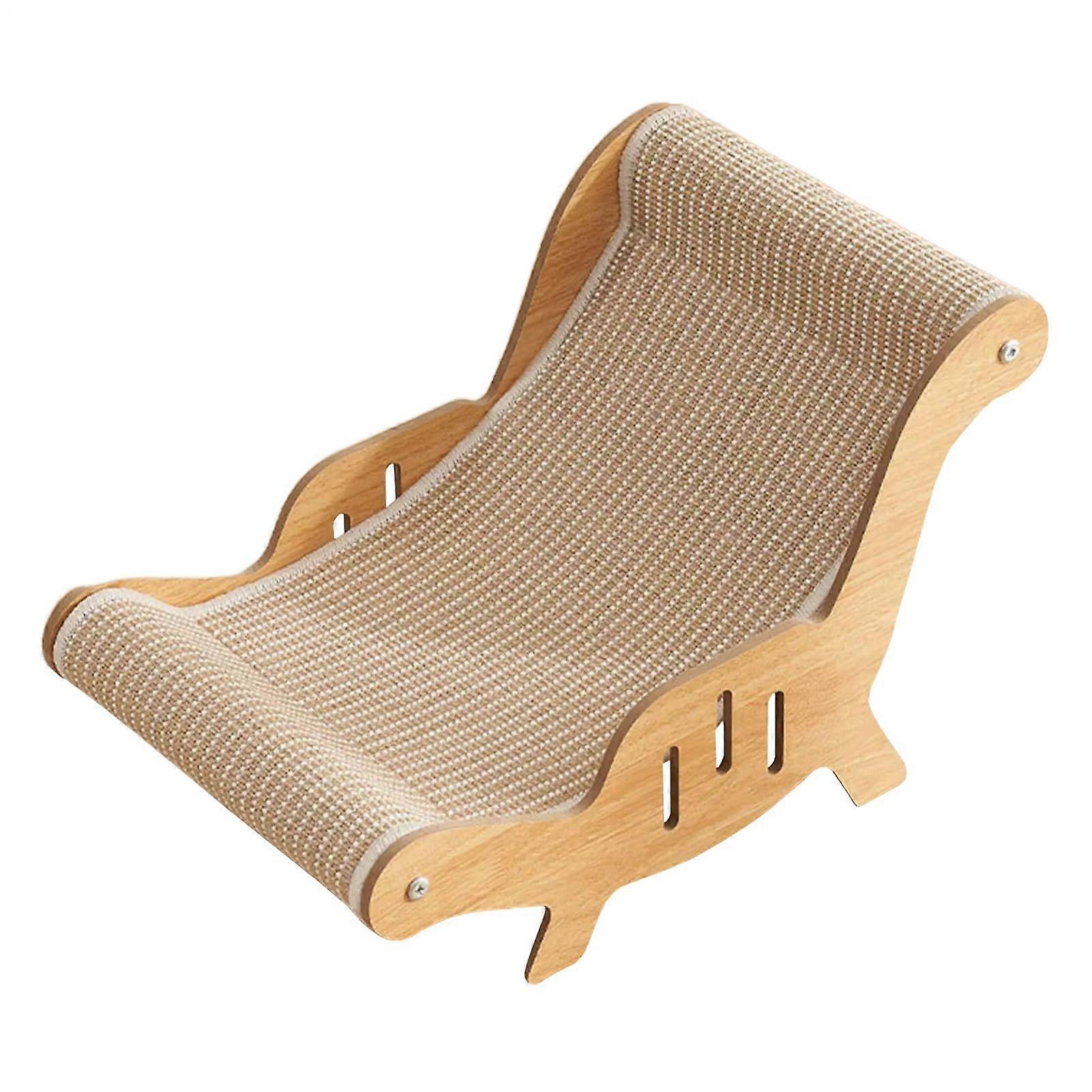 SOBAGE SCRATCHING CAT Cat Scratching Sofa Lounge Scratch Feline Cat Bed 2in1 and Scratching Pad Elegant Sisal for Indoor Cats