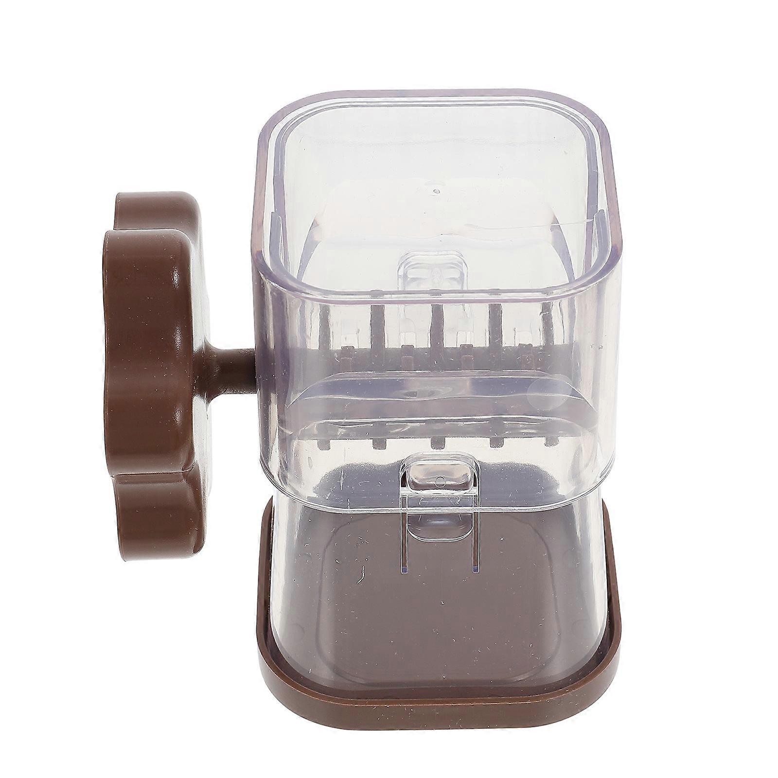 Manual Nut Chopper Practical Kitchen Tool For Cooks 2.8X2.8X3.9in Labor Saving 1Set