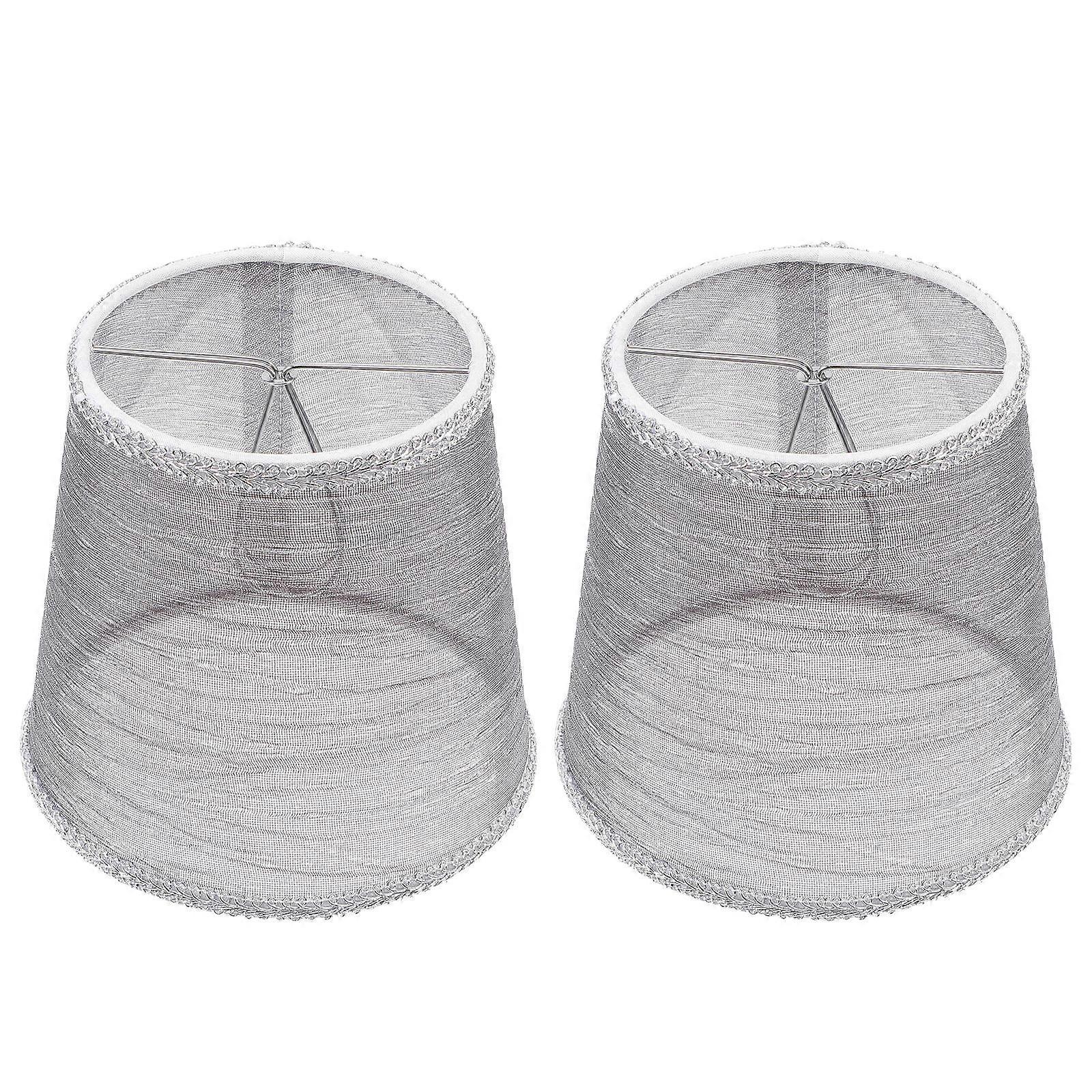 Decorative Light Cover Lamp Shade Designed For Floor Lamp Or Ceiling Lamp In Elegant Simple Style 2Pack