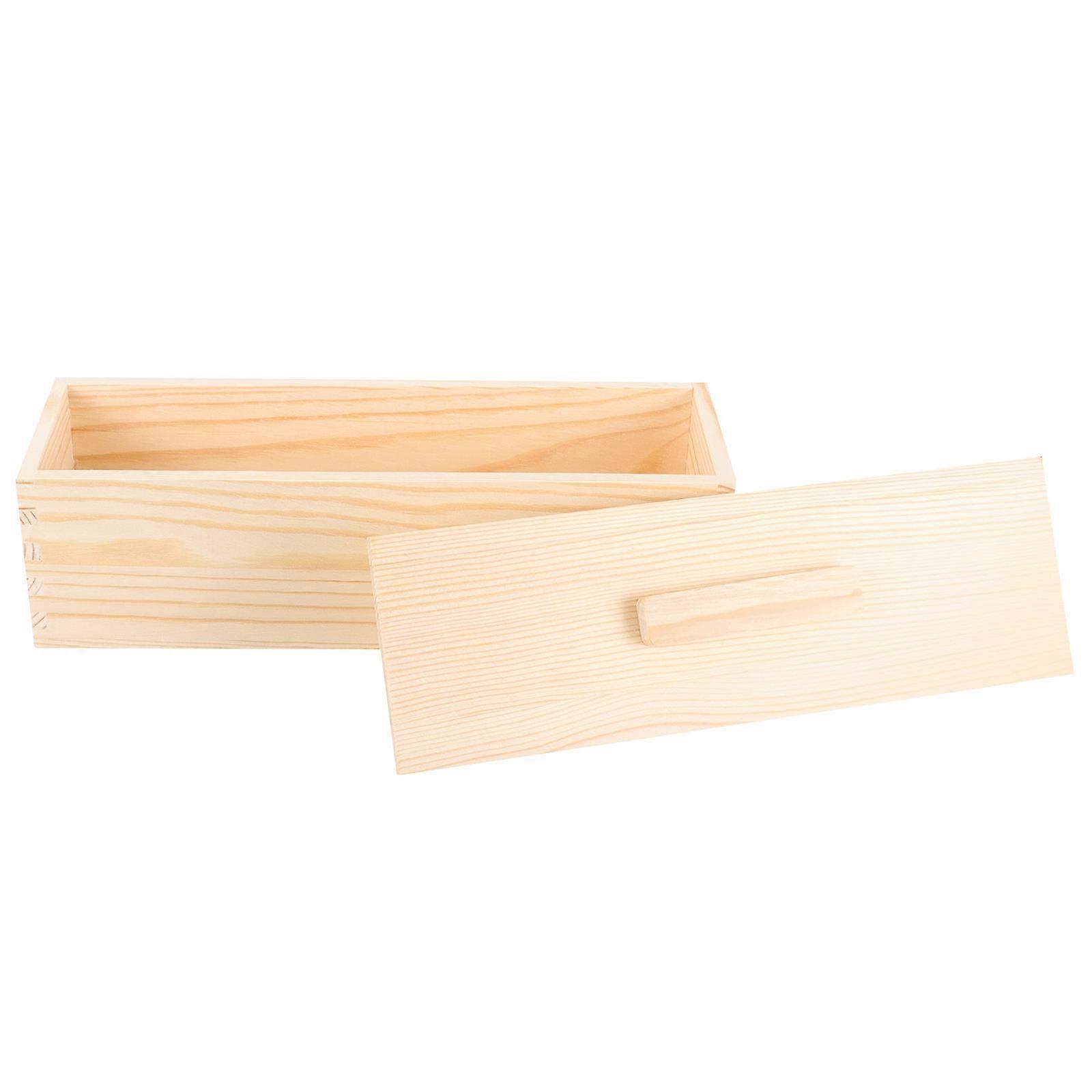 Reusable Toast Box for Baking Tools Made of Plastic Khaki Color Great for Storage 7.5 Inches