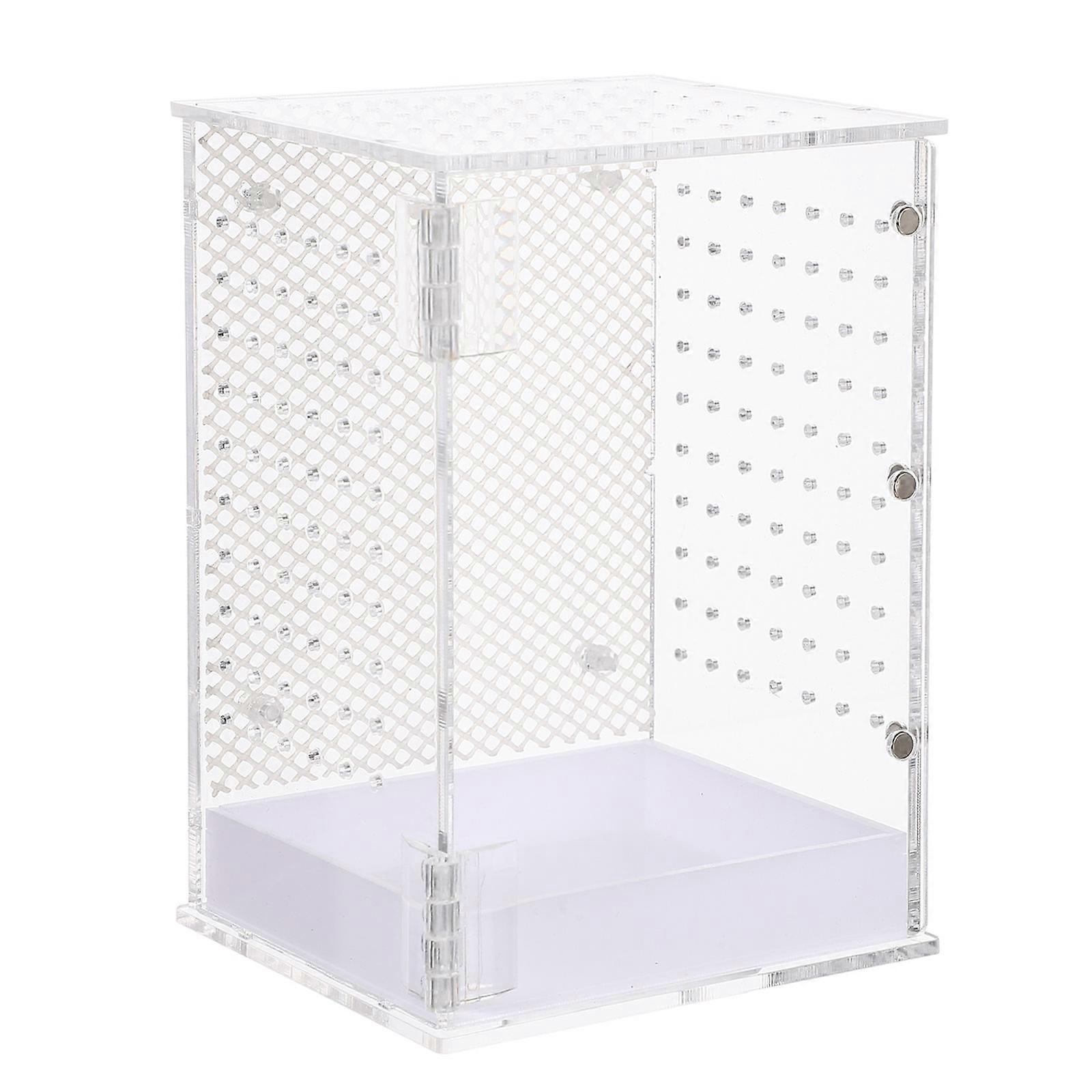 Reptile Terrarium Mantis Enclosure Reptile Enthusiasts 15.00X11.00X9.00CM Ventilation 1Set