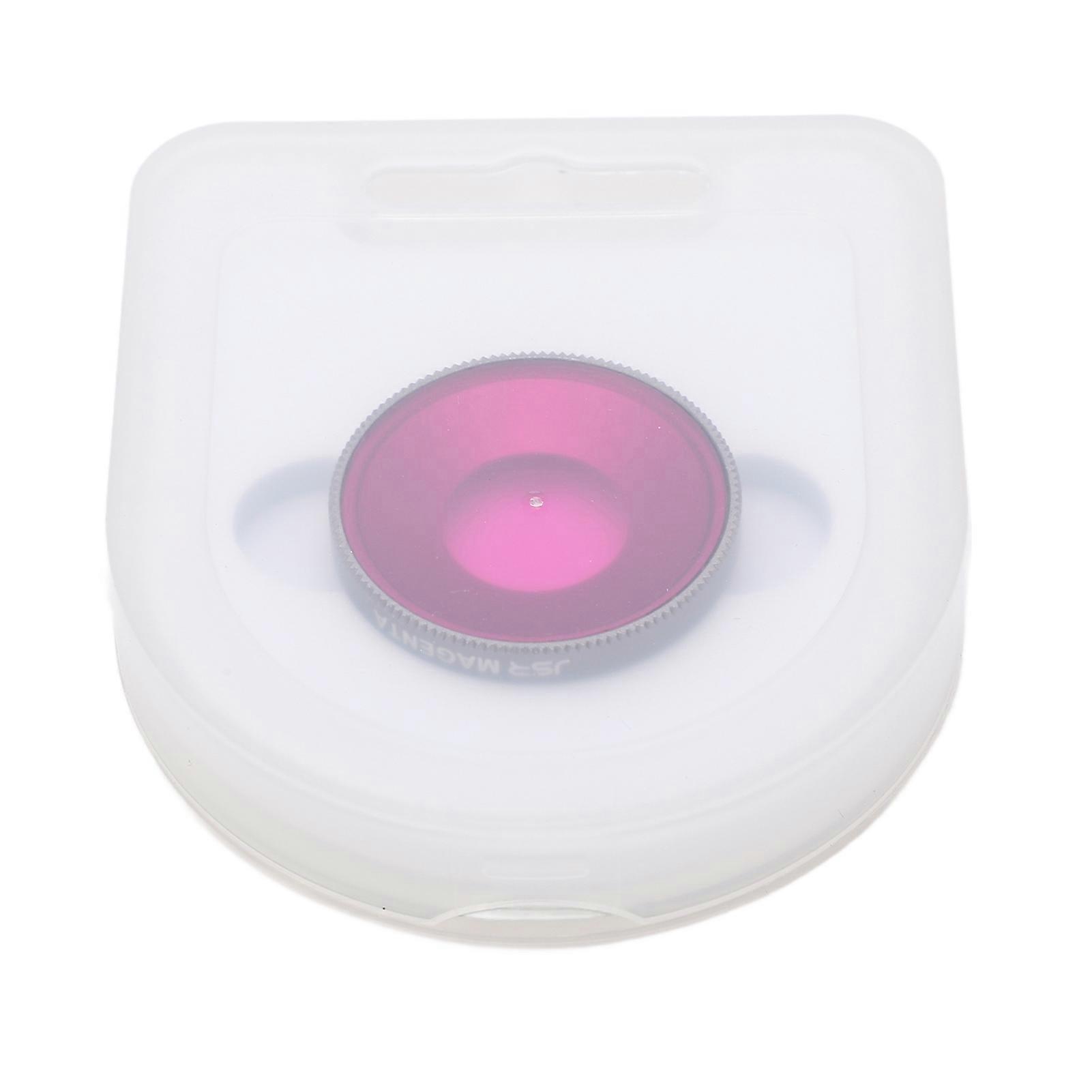 Camera Lens Diving Filter Snorkel Purple Underwater Dive with Box for Action3 Camera