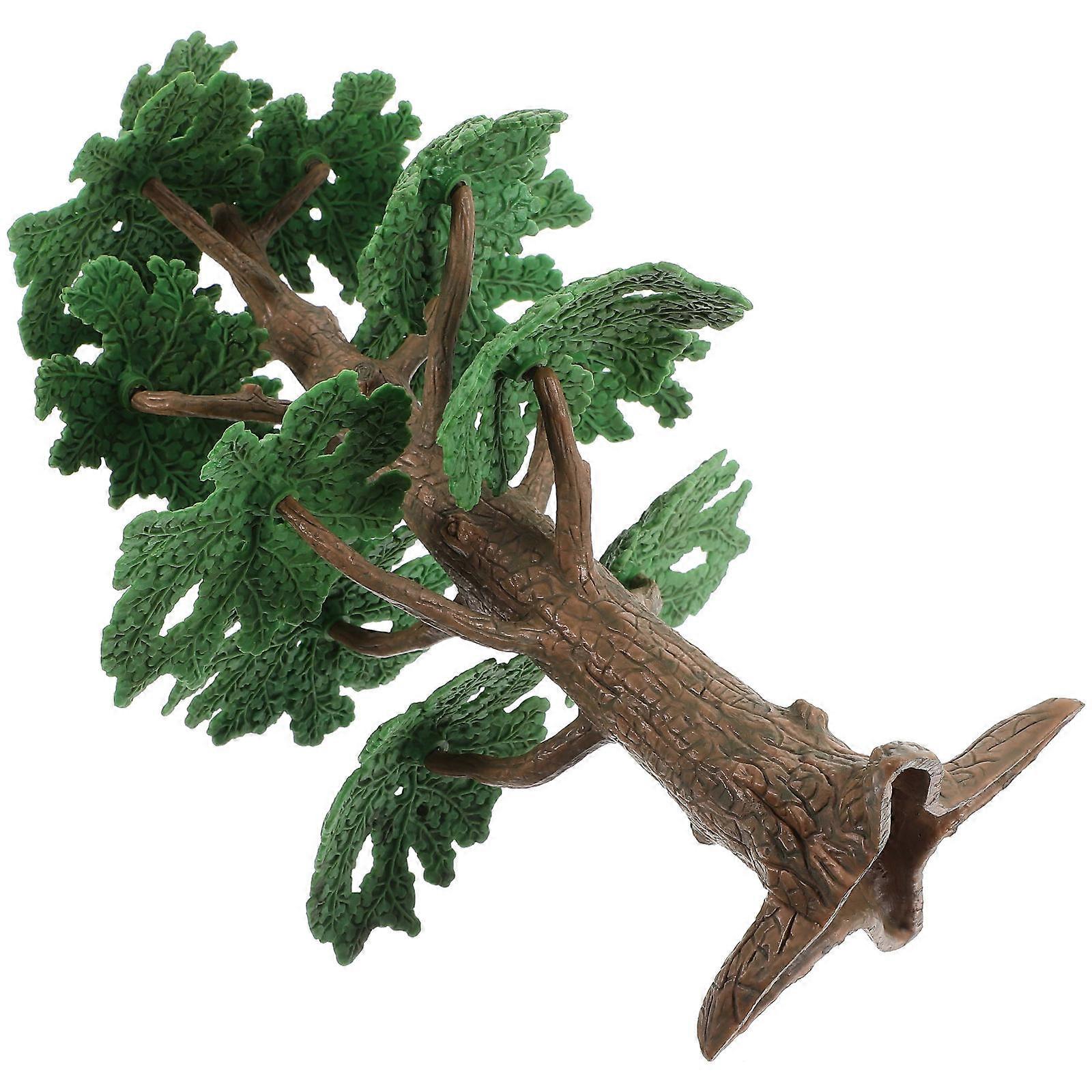 Miniature Tree Model for Sand Table Landscape Architecture and Train Scenery 2pcs