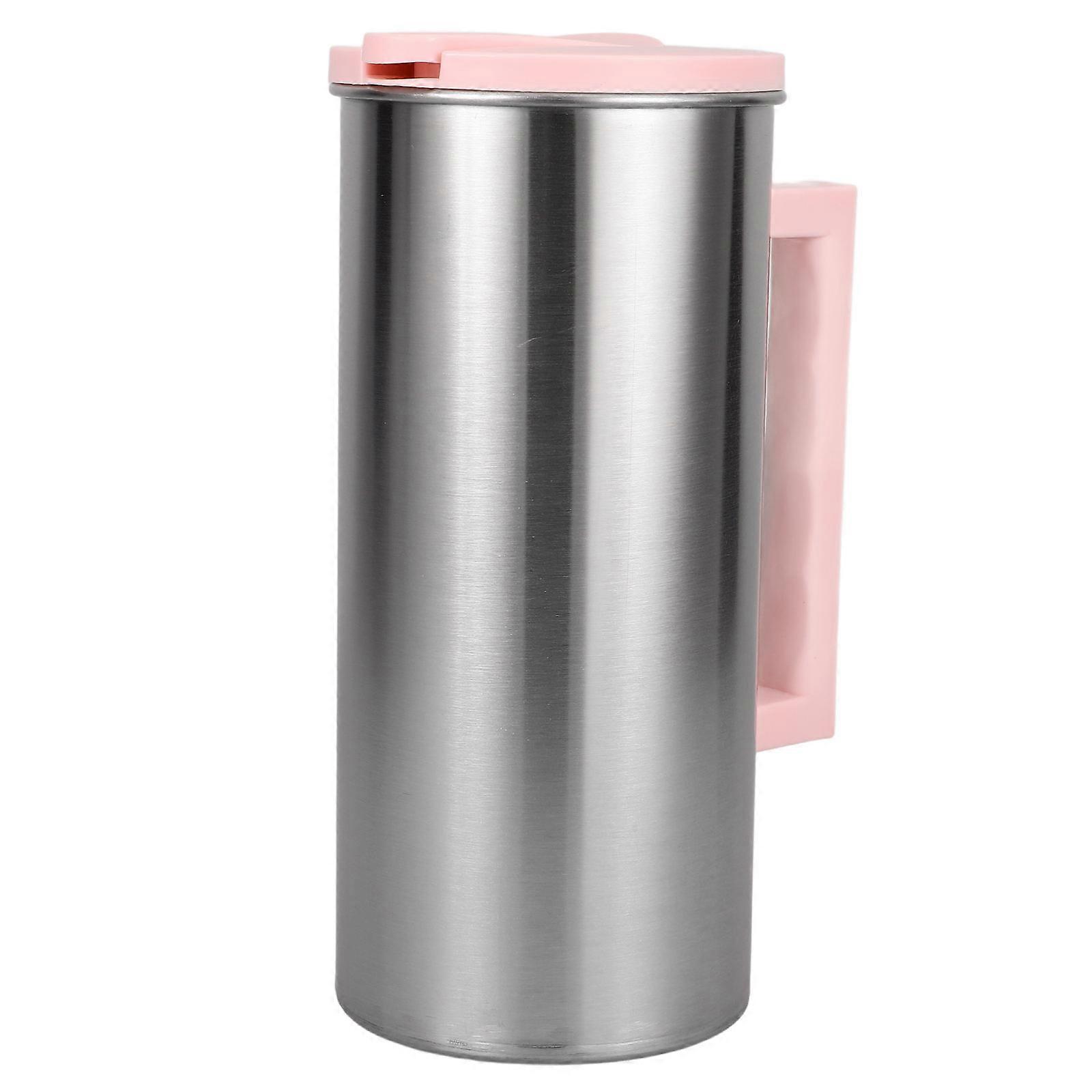 Stainless Steel Pitcher with Lid Beverage Holding for Office Use 23.00X15.00X10.50CM Heat Resistant 1Pack