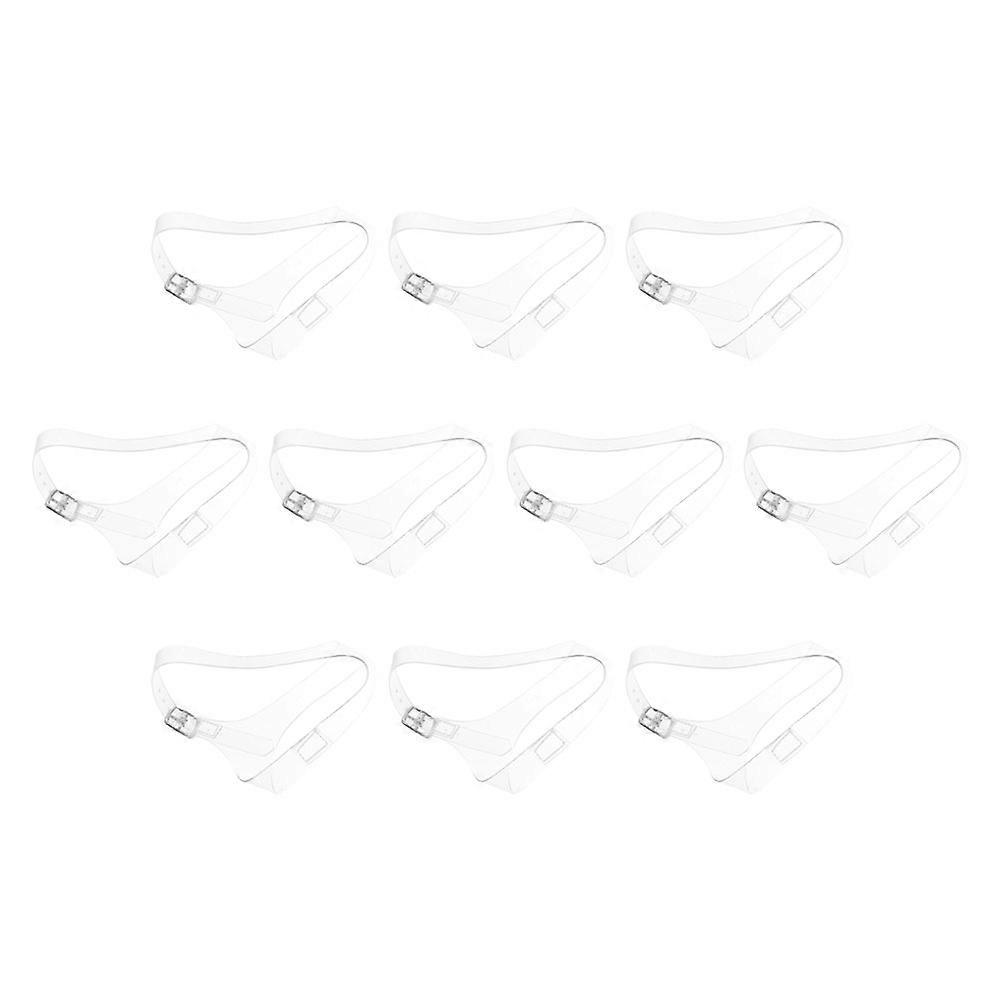 5 Pairs TPU Transparent High Heel Straps, Invisible Slip Resistant Detachable Shoe Belts for Women – Secure Ankle Support with Easy Attachment and