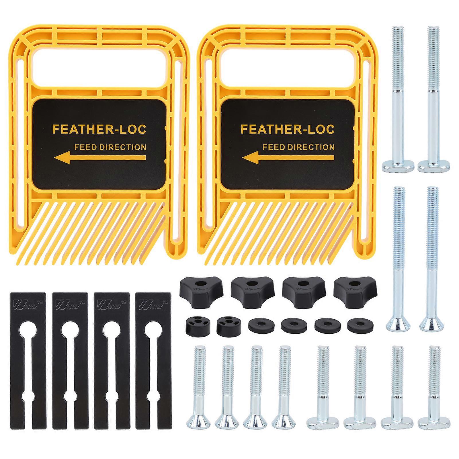 Fjærbrett Justerbare ABS Trebearbeidingsbord Sager Miter Router Gauge Slot Tool