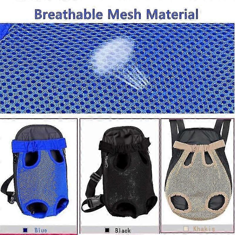 Portable Foldable Mesh Pet Carrier Dog Backpack Breathable Bag Dog Cat