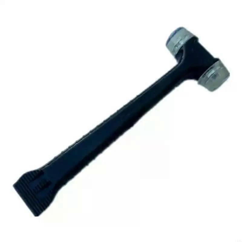 Double Head Rubber Hammer Mallets Multipurpose Double Side Lightweight Mallets Soft Hammer for Home Decorations T4MC