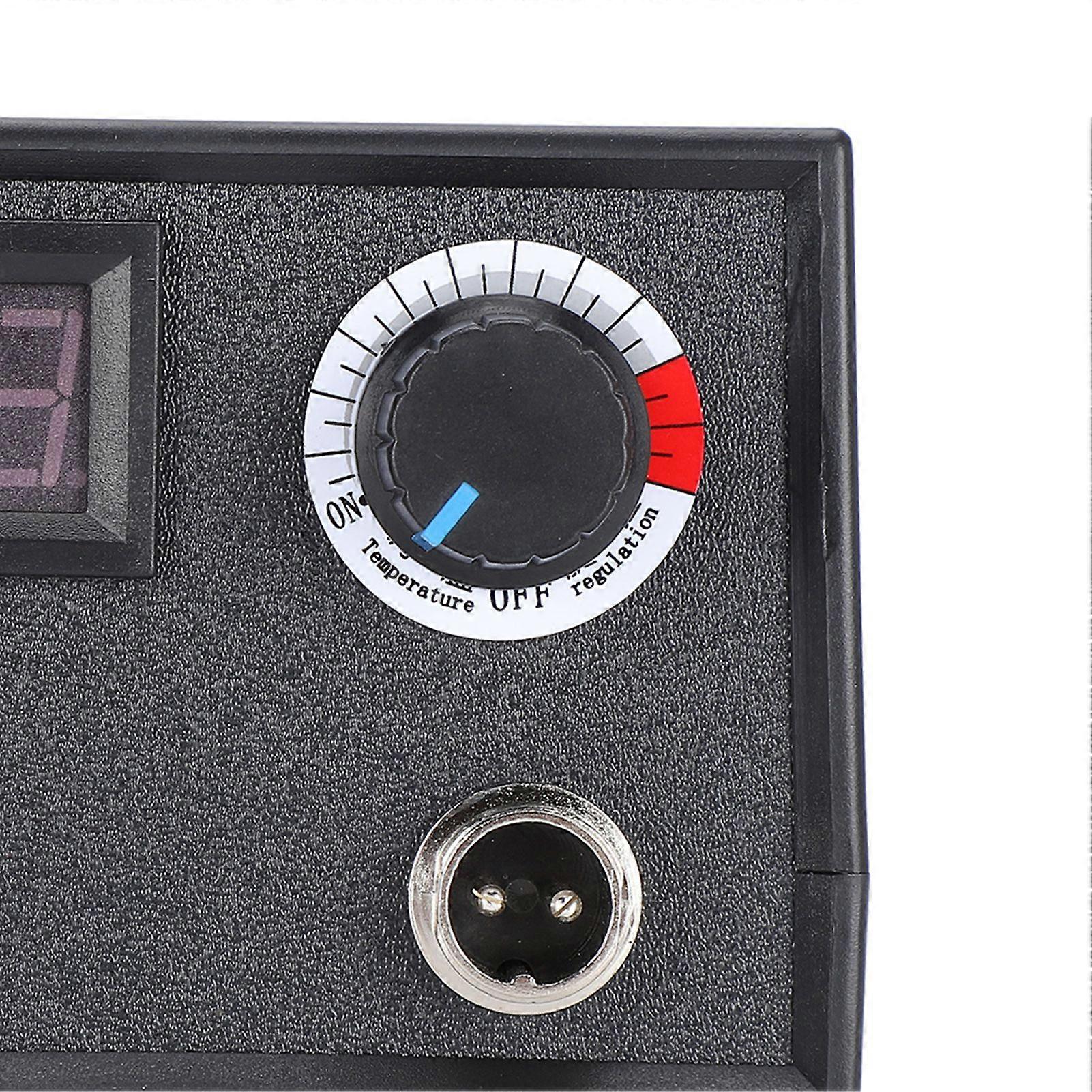 Adjustable Pyrography Tool Kit Digital Display Wood Burning Craft Machine for Leather Gourd DrawingAU Plug 220V