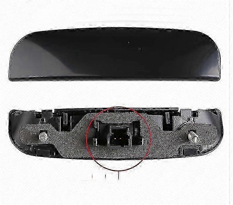 Peugeot 307 Trunk Tailgate Switch Handle - Black, Snap-on Only