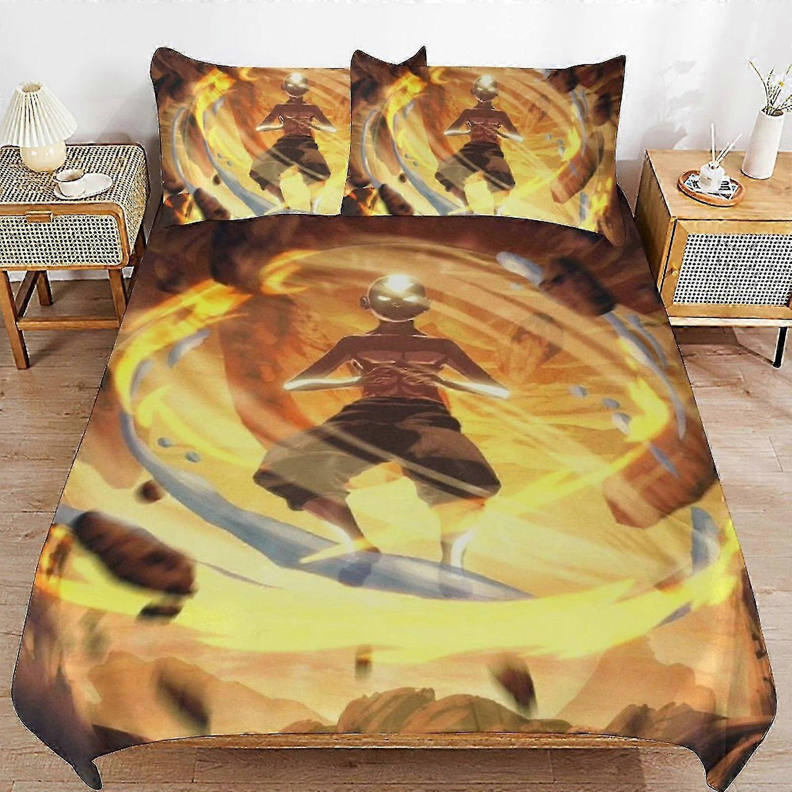 b977 Lençóis 3 Peças Avatar Avatar O Conjunto de Cama de 3 Peças 1 Capa de Colcha e 2 Fronhas Lençóis gb977 2025