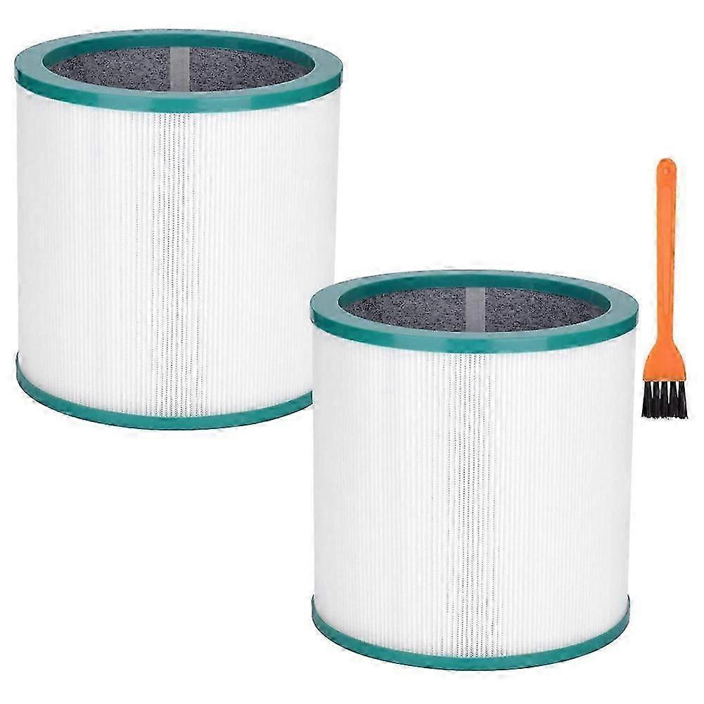 2Pack Replacement TP02 Air Purifier Filters for Dyson Pure Cool Link Models TP01, TP02, TP03, BP01,