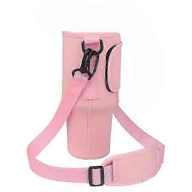 2023 Water Bottle Carrier Bag with Tumbler with Handle, Water Bottle Holder with Adjustable Shoulder Strap for Hiking