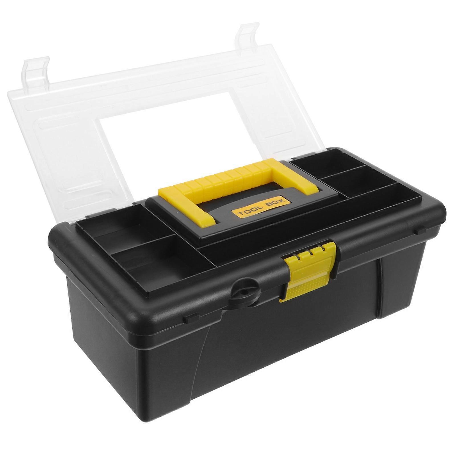 Multi-Purpose Toolbox Organizer For Car Maintenance And Woodworking With Rectangular Shape And Large Capacity 1Pcs