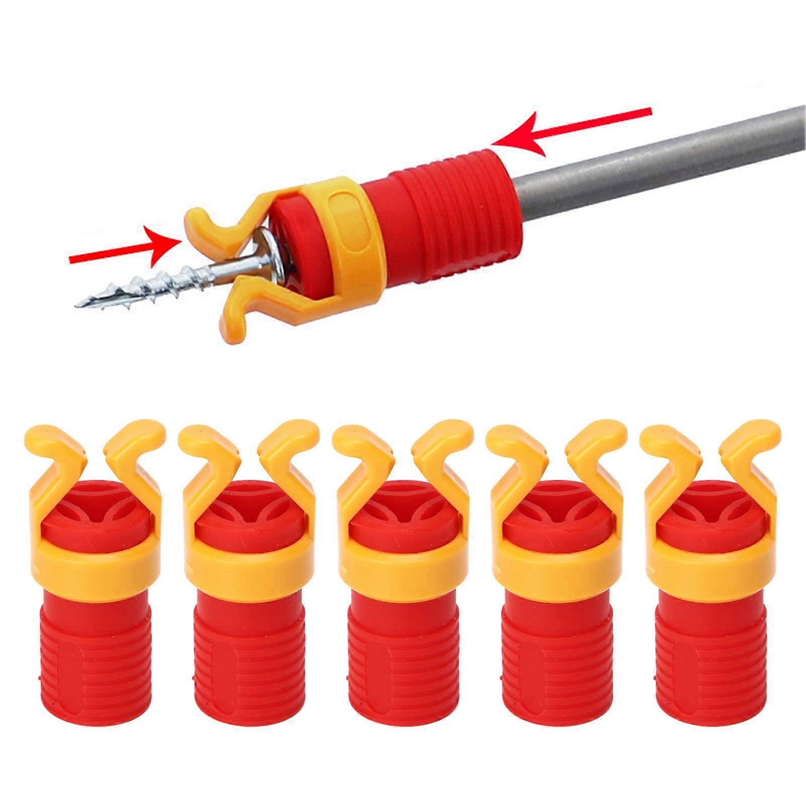 10PCS ABS Screw Holder Clamp 4x1.5cm Universal Fixing Sleeve