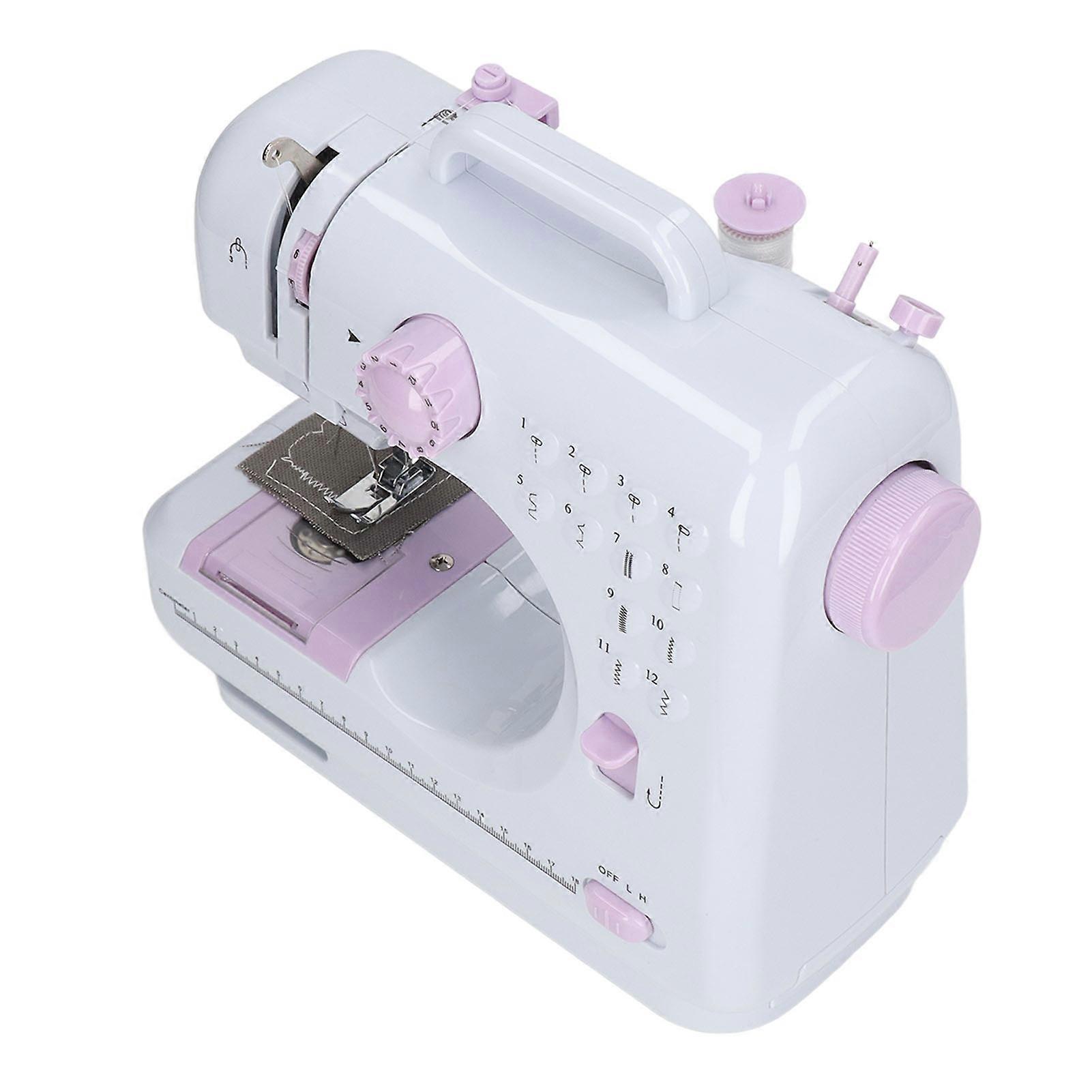 Sewing Machine Household Electric with Seaming Function 12 Stitch Patterns Automatic Winder Small Sewing Machine