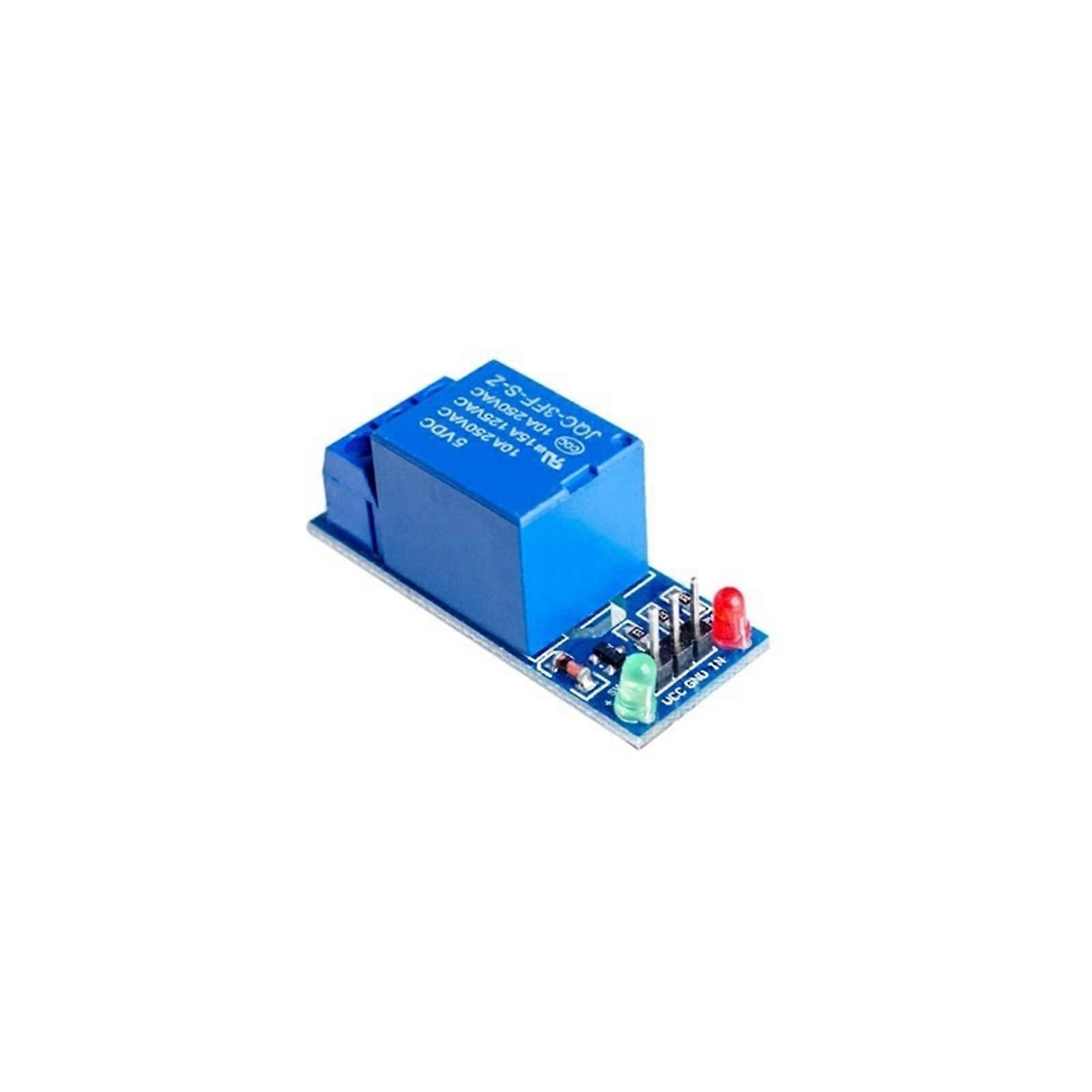 1 Channel Relay SPST Low-Level Trigger 5V/12V/24V Coil For Microcontroller Home Appliance Control Size 12V 1 Pc