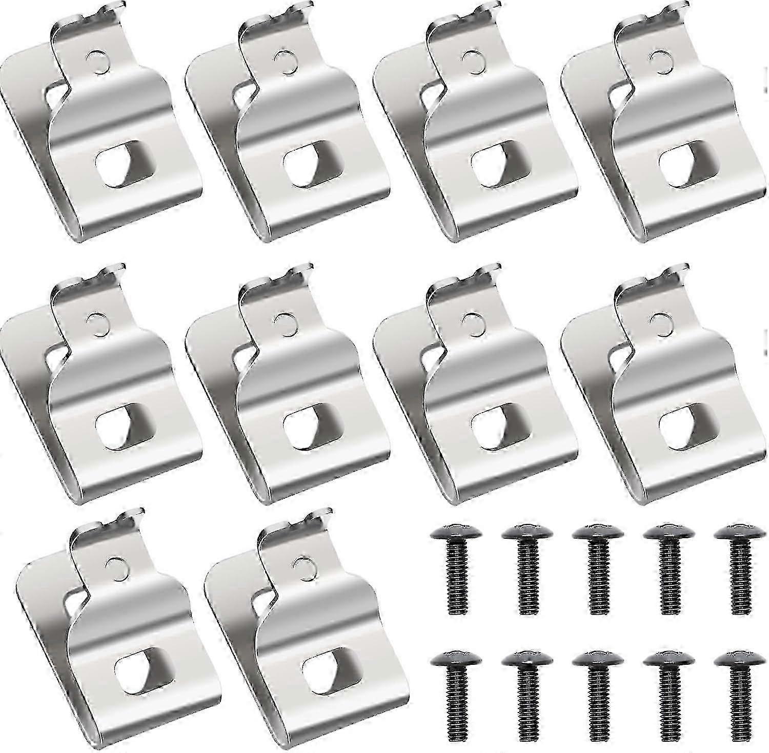 Belt clips, Pack of 10, 304 stainless steel, Suitable for multiple models such as N268241