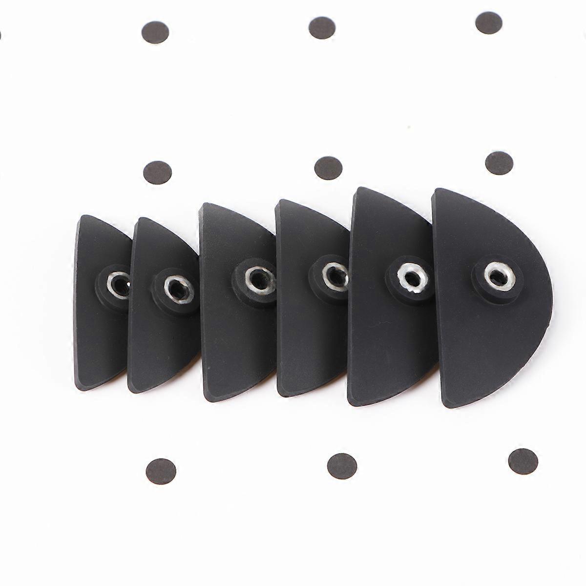 Practical Silicone Eyeshadow Stamp 6 Pcs Eye Shadow Application Tools For Beginners Black