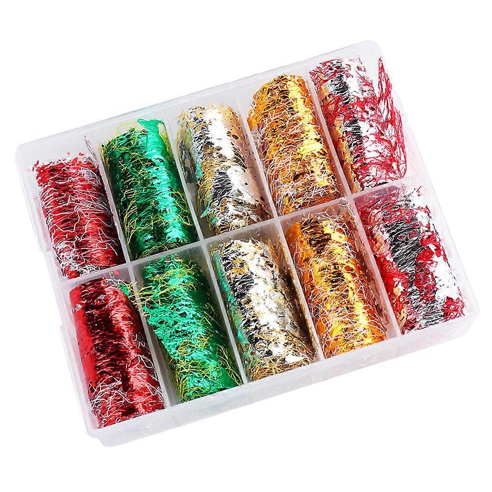 Luxurious Hollow Mesh Nail Decoration Stickers Perfect For Personal Use 50x4cm 10 Rolls For Professionals