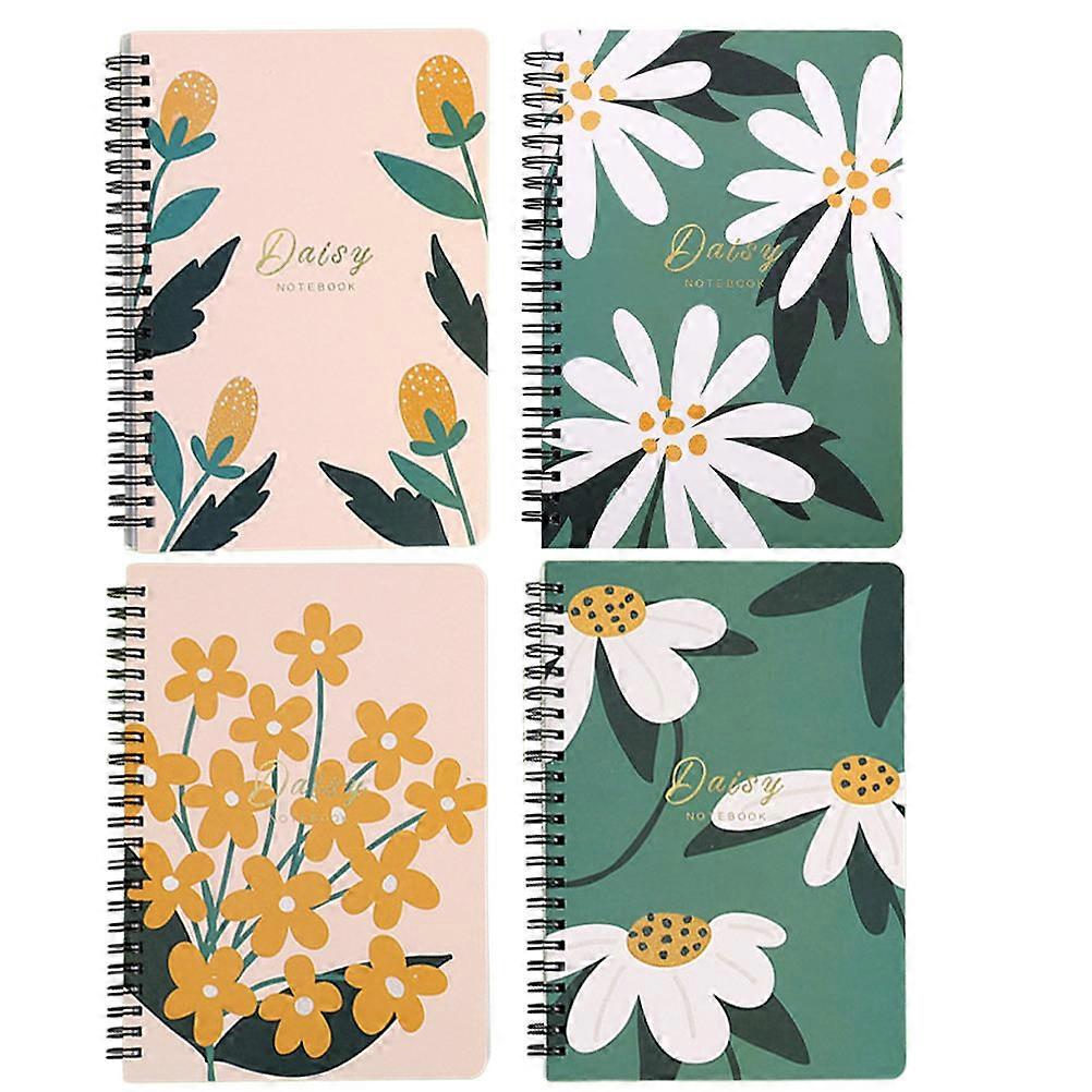 Simple Design Notebooks For Office Work Notebook Crowd 14.5x10.5cm 4Pcs Ideal For Sketching