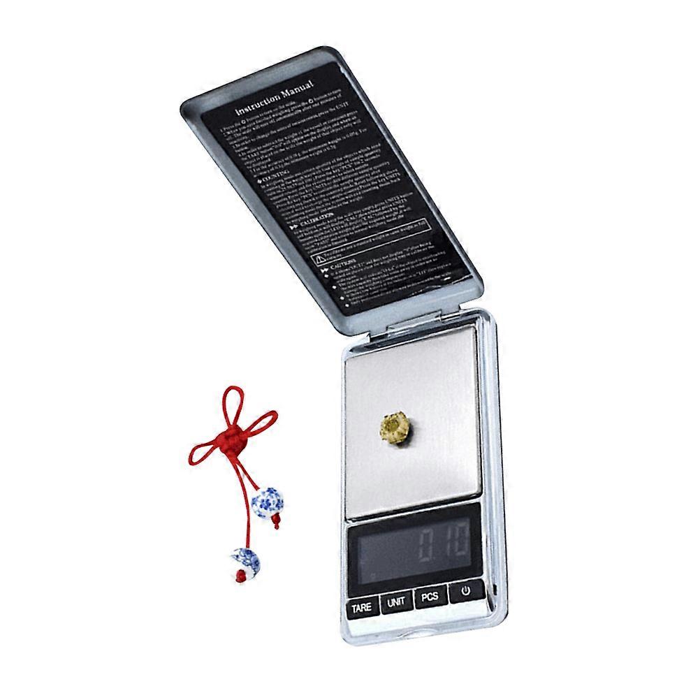 Black Scale with High Precision LED Display for Weighing Use Compact Size 500g