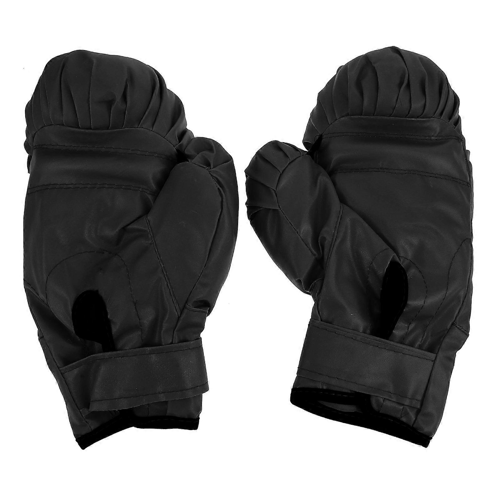 Training Sparring Gloves Anti-tear Design Ideal For Heavy Bag Training Stylish Black Color And Comfortable Fit 1 Pair