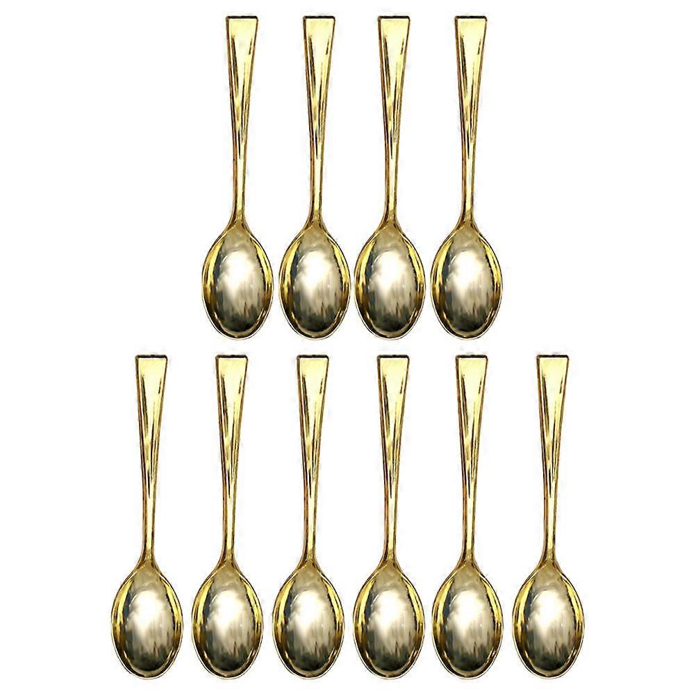 Spoons with Round Edges for Home Use Made of Safe and Smooth 48 Pcs