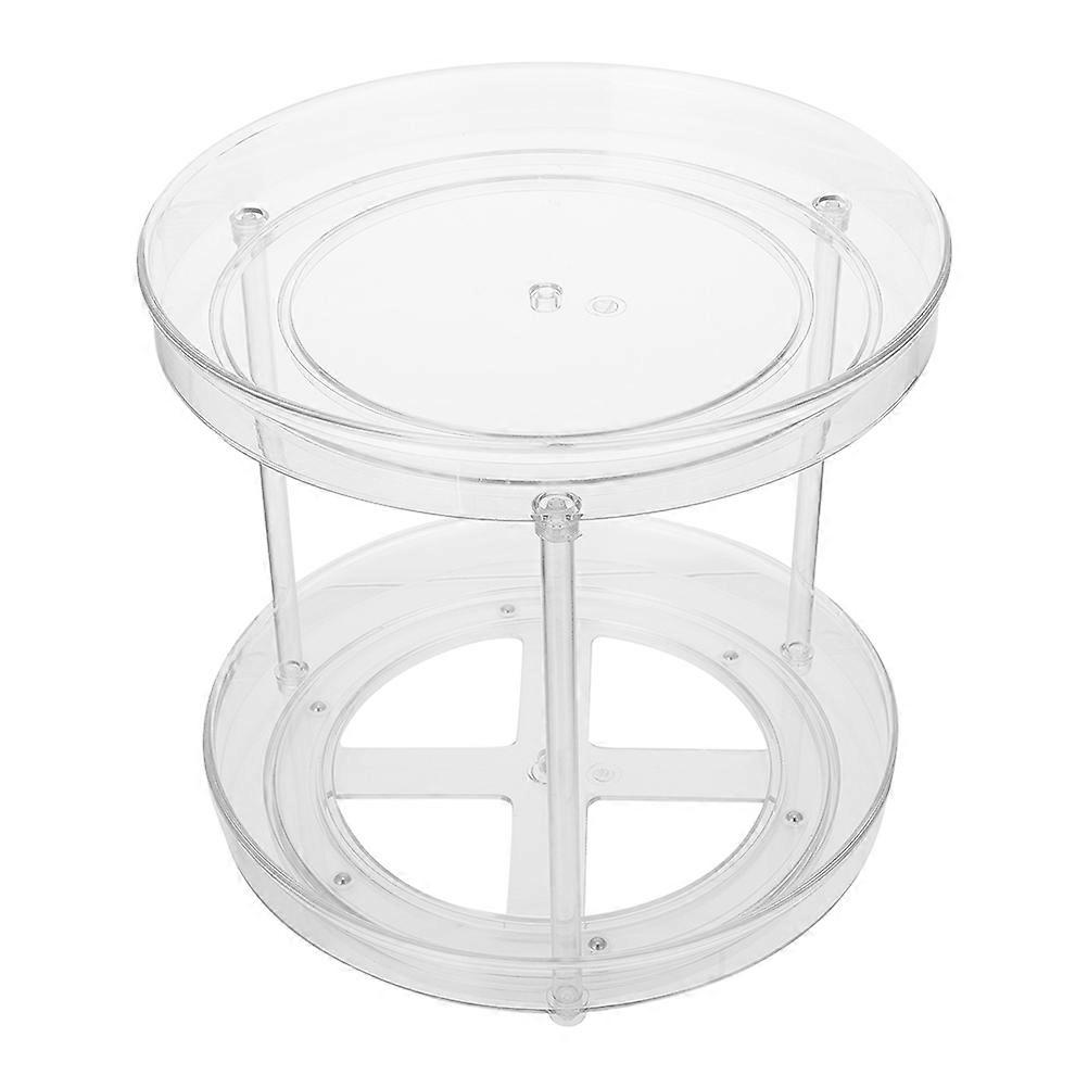 Turntable Spice Rack Organizer For Kitchen Rotating Storage Holder 24X23X23Cm 1Pack
