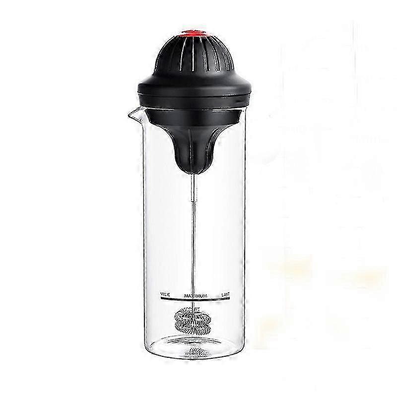 Milk Frother With Bottle, Unique Detachable Egg Beater, And Stand For Quick Preparation Of Milk Foam And More