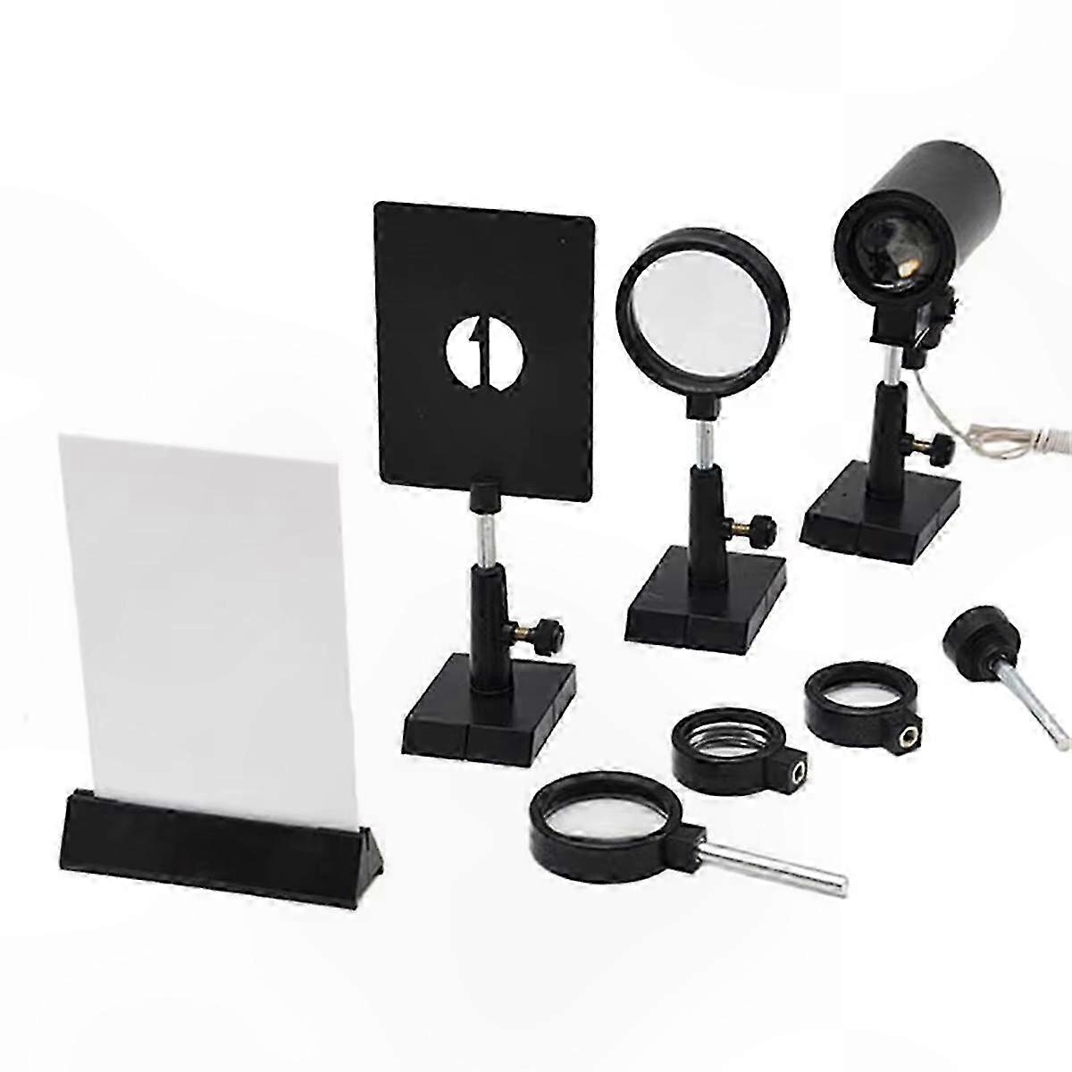 Science Experiment Kit with Lenses and Accessories for Optics Exploration