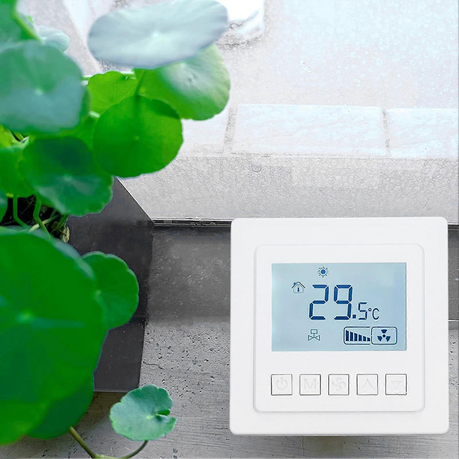 Klimaanlagenthermostat 5 °C bis 35 °C ±1 °C Hochpräziser Temperaturregler mit großem LCD-Display für das Esszimmer
