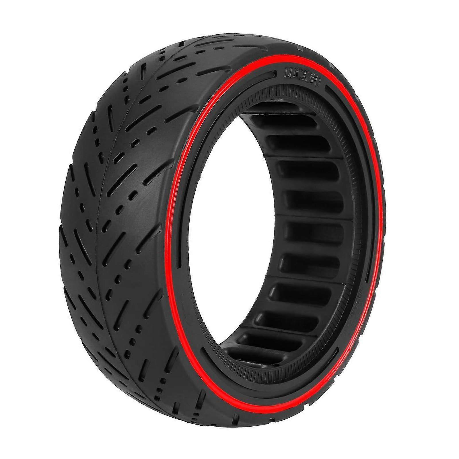 Electric Scooter Solid Tyre 8.5 x 2.5 for Dualtron Mini and Speedway Casual, Red Replacement Wheel