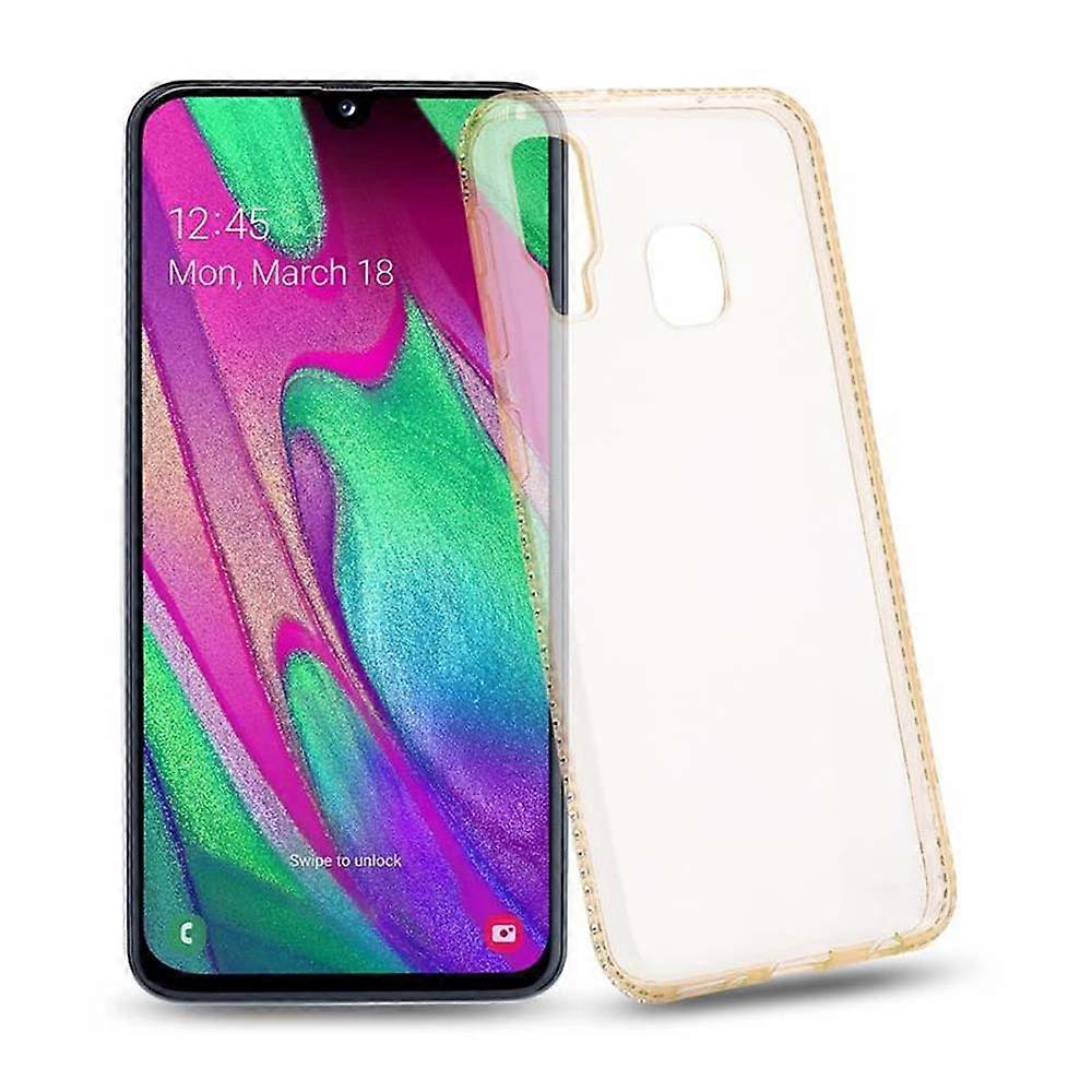 TPU Protective Case Samsung Galaxy A40 Case - with Rhinestones
