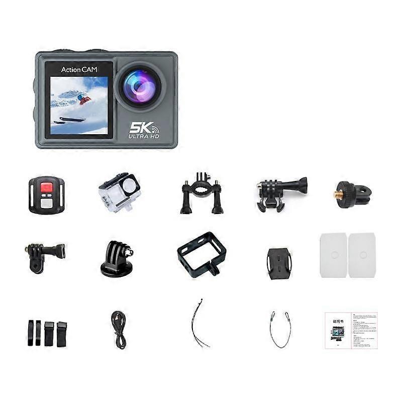 5K Anti-Shake HD Action Camera With Remote Control